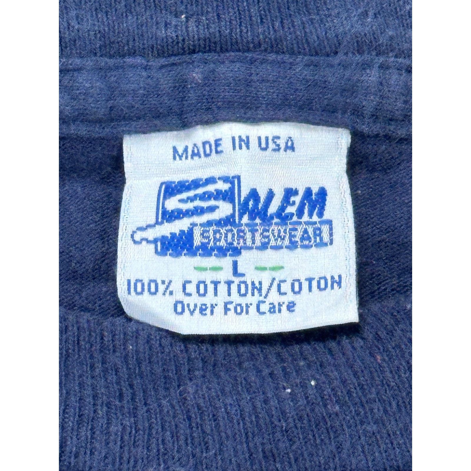 Salem Sportswear Vintage Dallas Cowboys Shirt Mens Large Blue NFL Salem Size US L / EU 52-54 / 3 - 8 Thumbnail