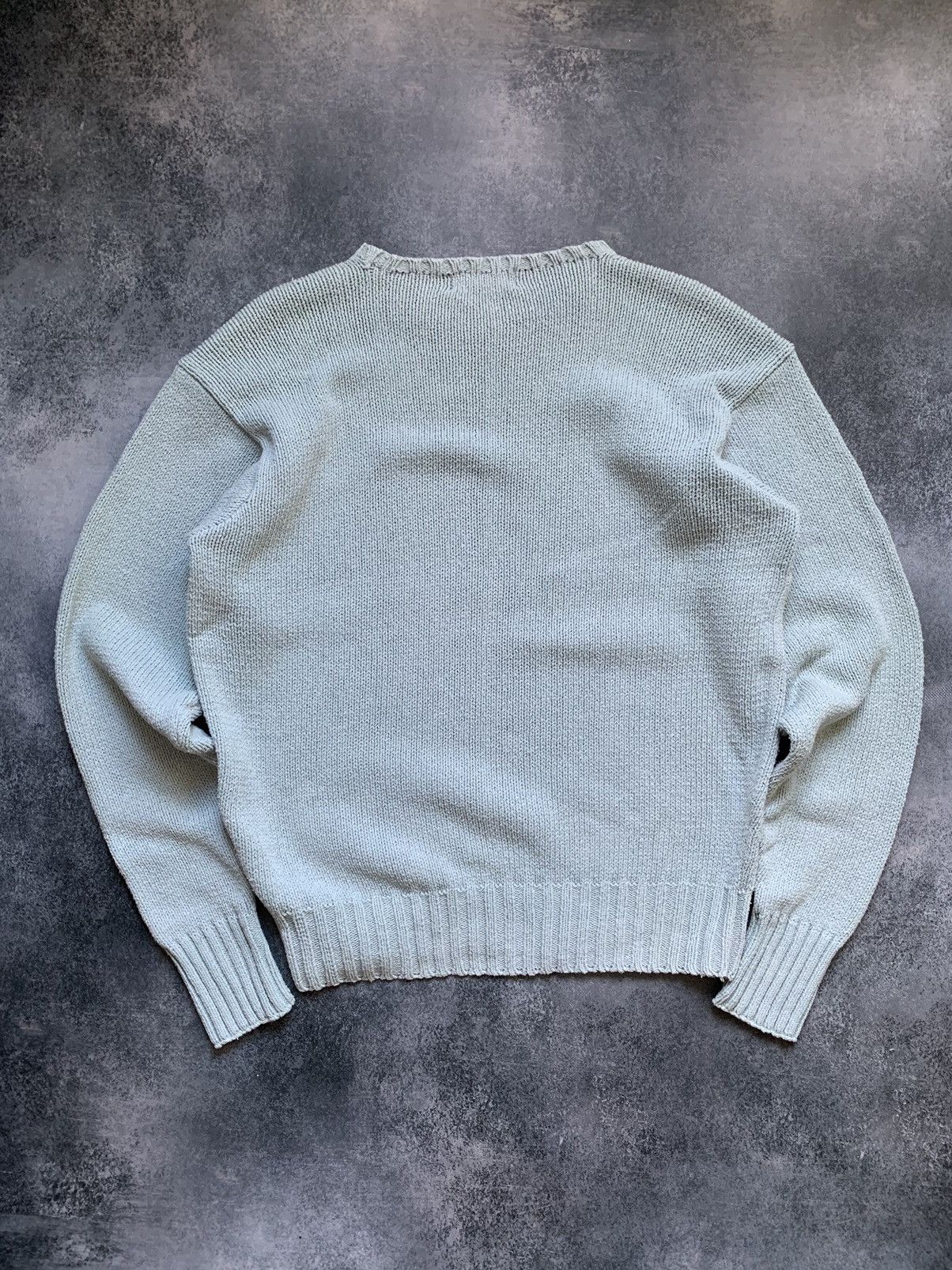 Polo Ralph Lauren × Vintage Vintage Polo Ralph Lauren Knit Crewneck Sweater Size US L / EU 52-54 / 3 - 6 Thumbnail