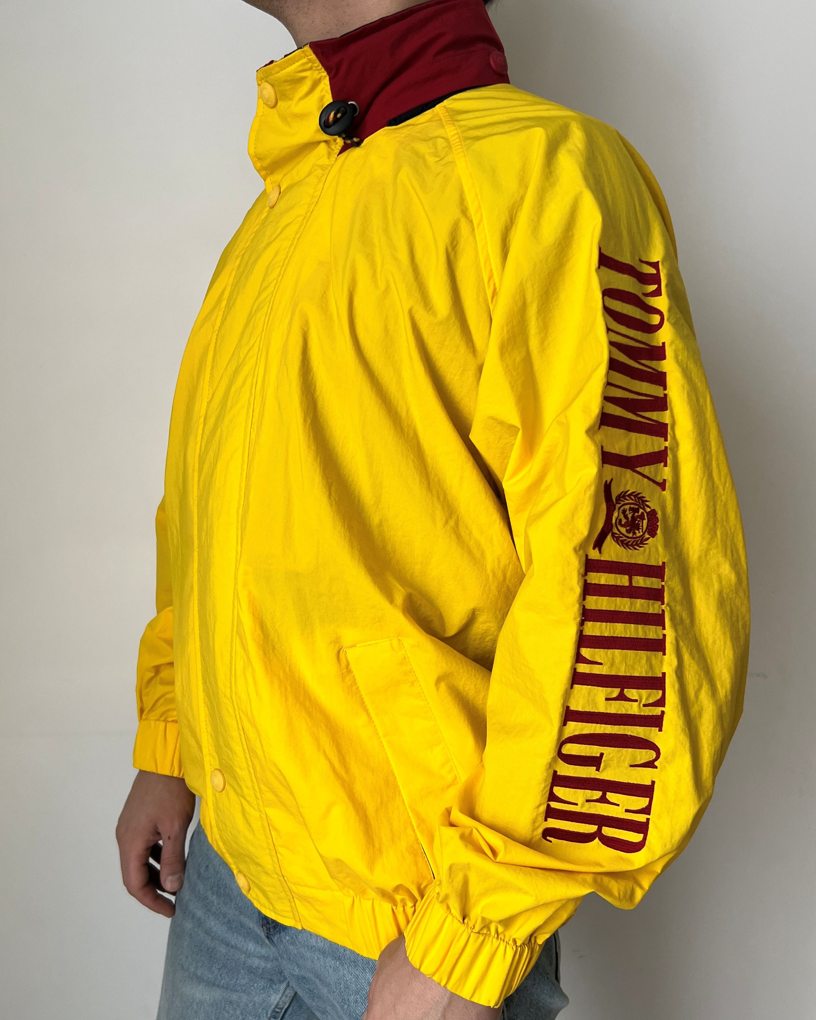 Tommy Hilfiger Vintage 90's TOMMY HILFIGER Light Jacket Size US XL / EU 56 / 4 - 2 Thumbnail