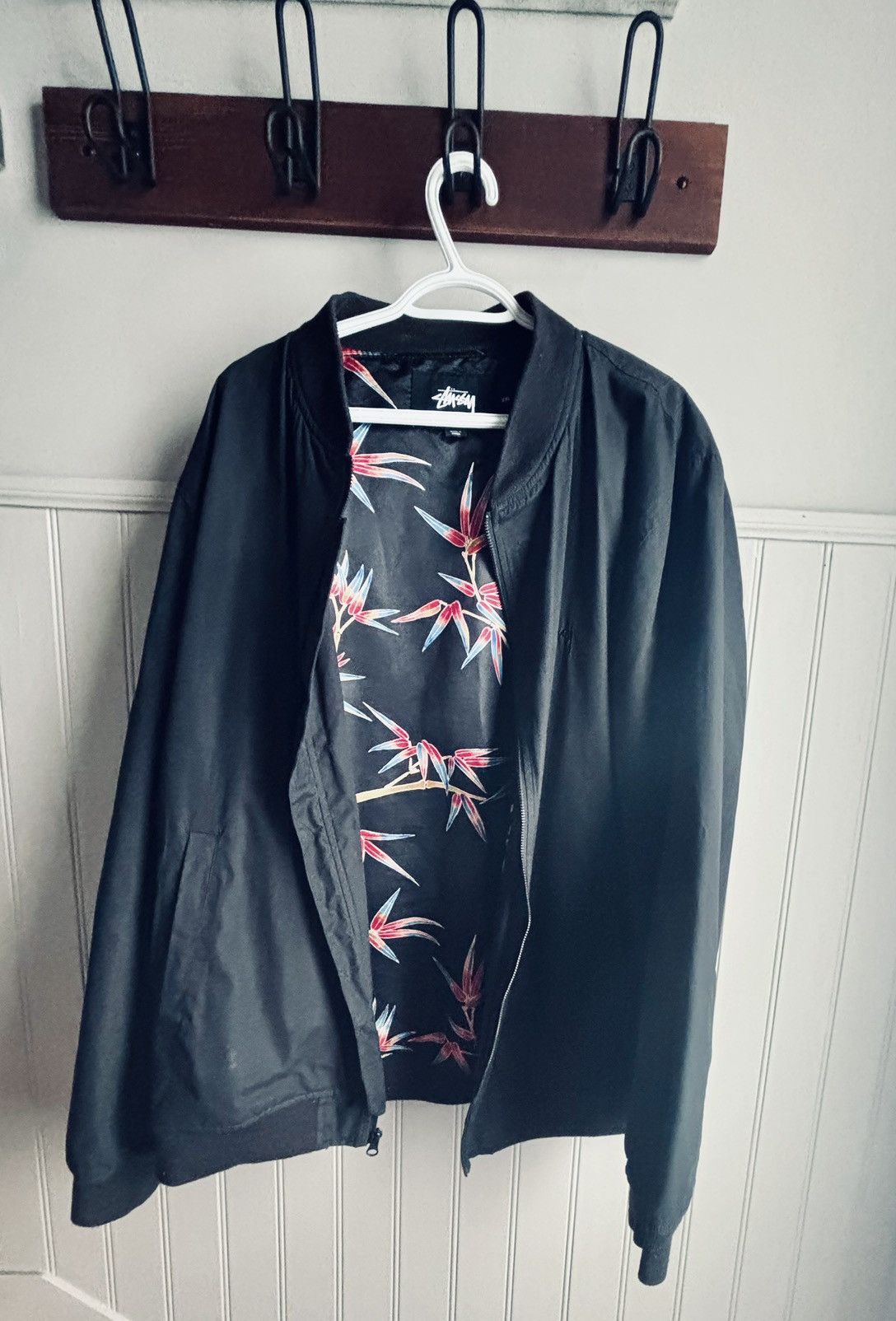 Stussy SS17 Stüssy reversible bamboo jacket Size US XXL / EU 58 / 5 - 1 Thumbnail