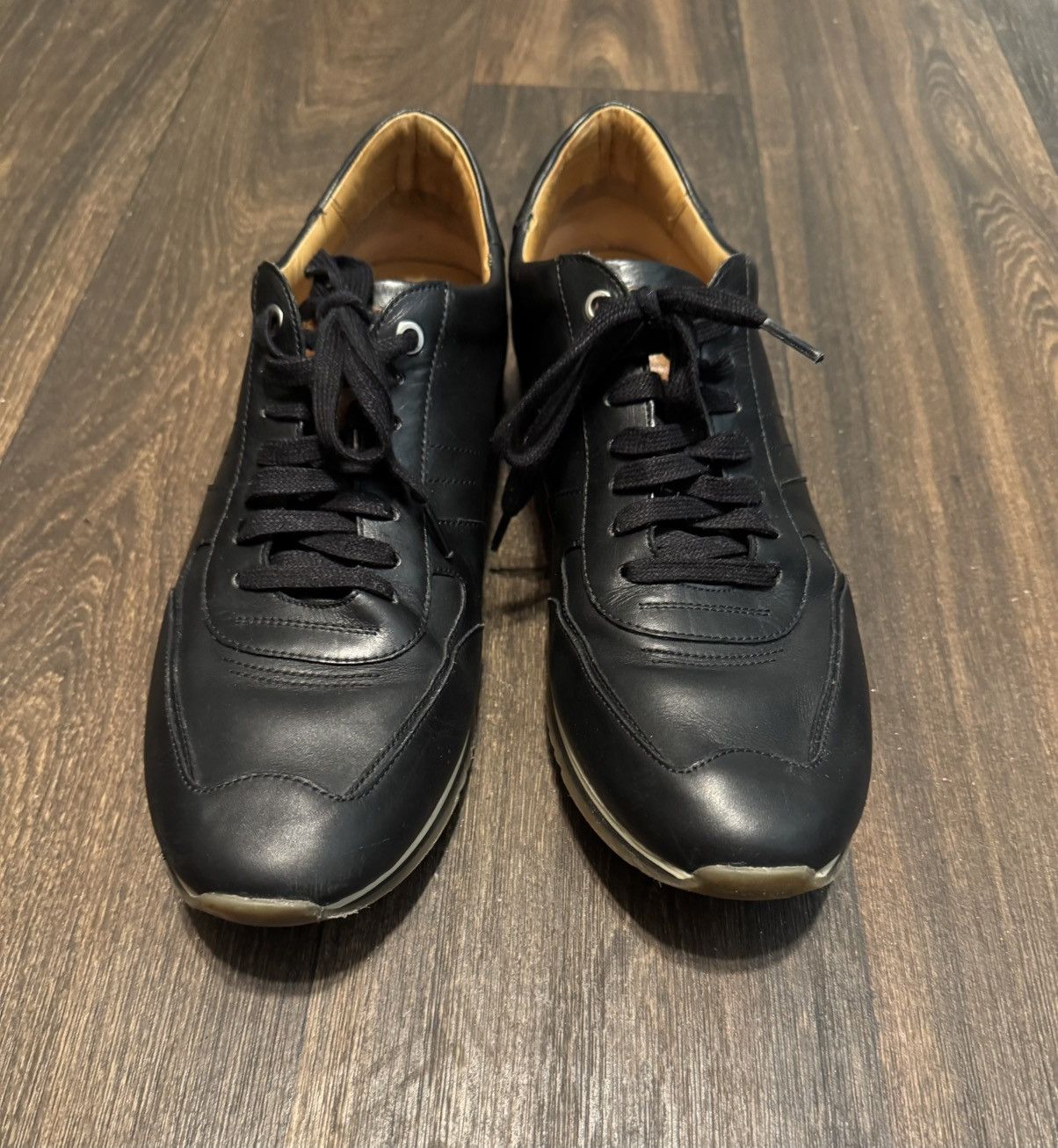 Magnanni Magnanni for Neiman Marcus Sneakers Black 18837 Size US 11 / EU 44 - 1 Thumbnail