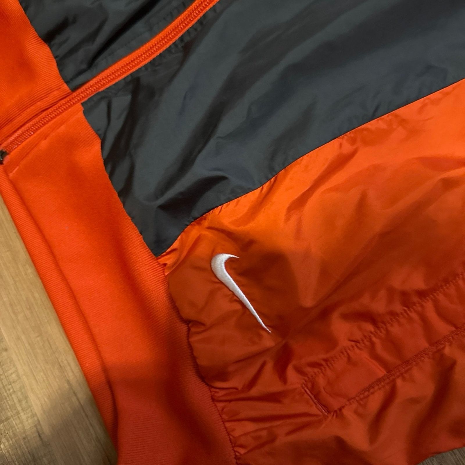 Nike Y2K Nike Team Clemson Tigers Zip Up Hoodie Windbreaker Size US L / EU 52-54 / 3 - 6 Thumbnail