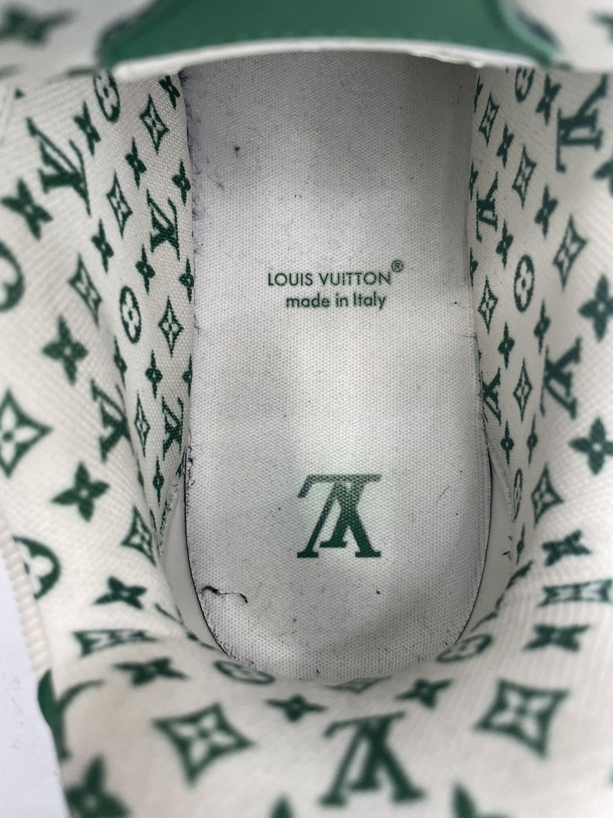 Louis Vuitton Louis Vuitton Skates Green and white Size US 11 / EU 44 - 6 Thumbnail