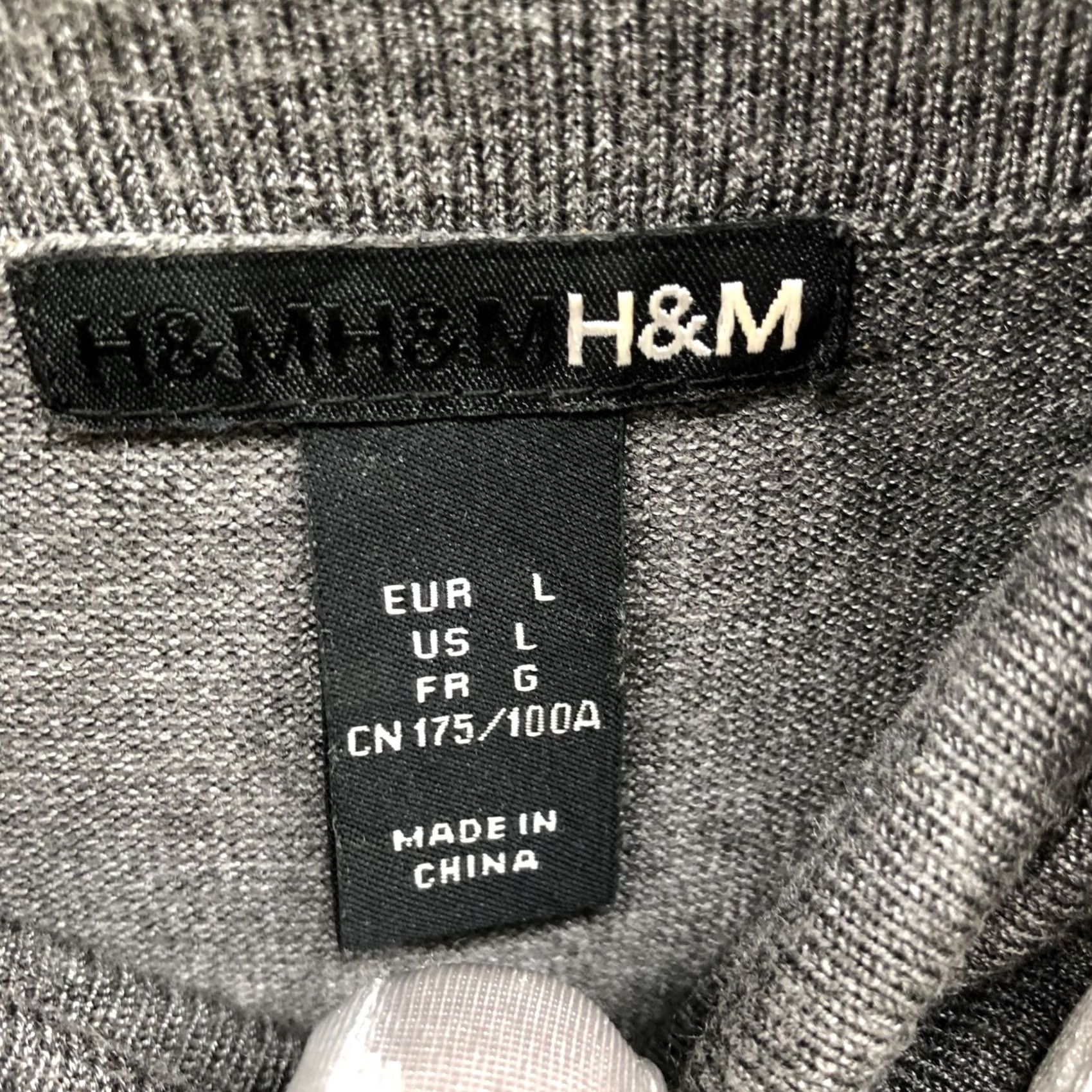 H&M H&M Turtleneck Sweater Dress Womens L Gray Pullover Tight Knit Mini Tunic Size L / US 10 / IT 46 - 5 Thumbnail