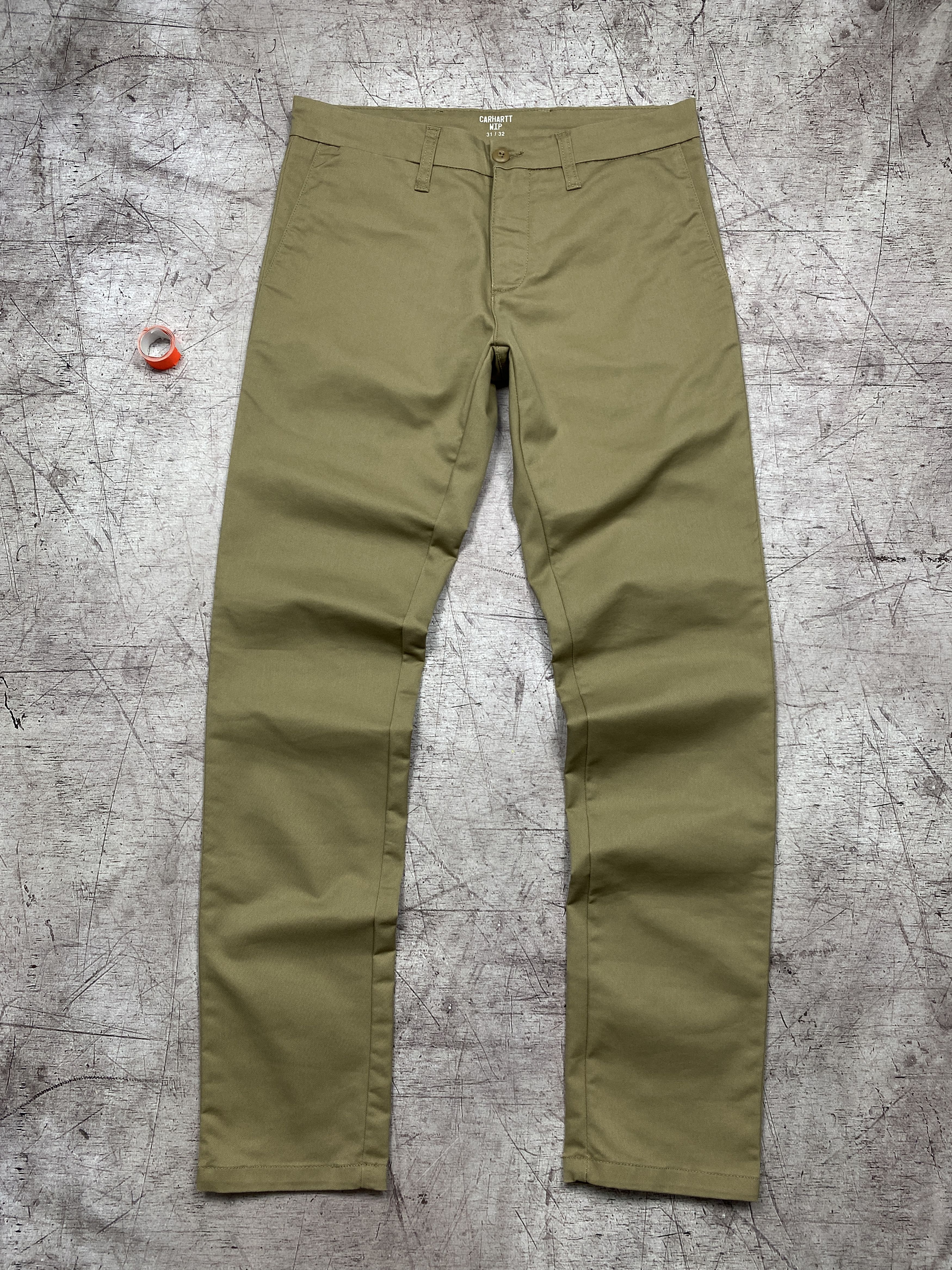 Carhartt Wip × Vintage Carhartt Wip Vintage Mens Sidney Chino Pants Size US 31 - 4 Thumbnail