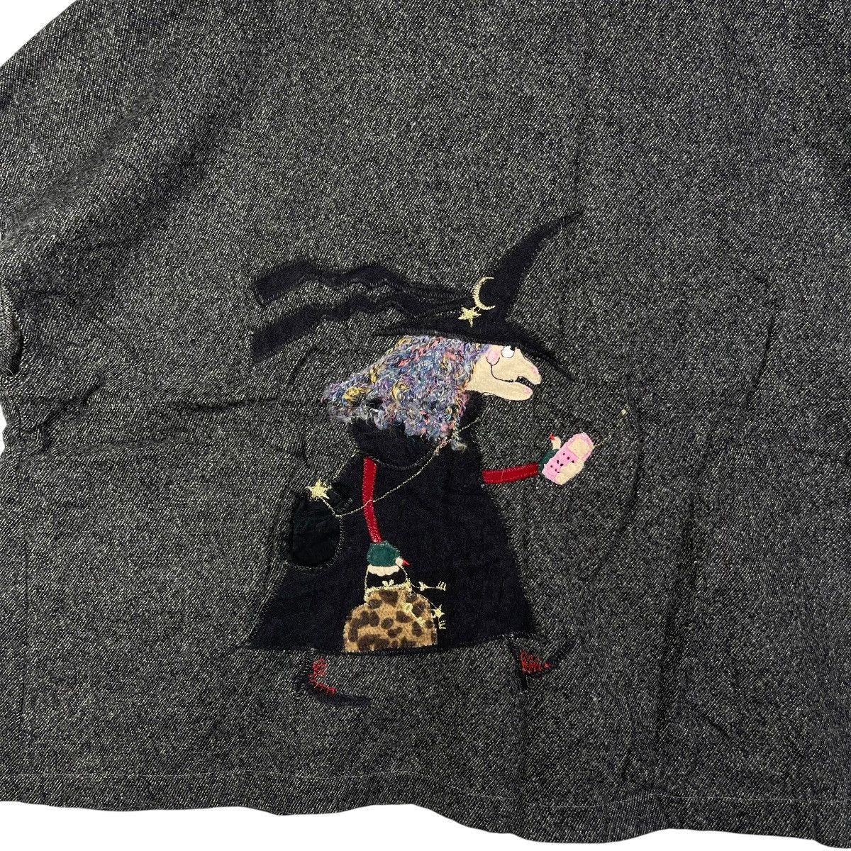 Vintage Vintage Noriko Witch Embroidery Wool Vest Japan Size US XL / EU 56 / 4 - 6 Thumbnail