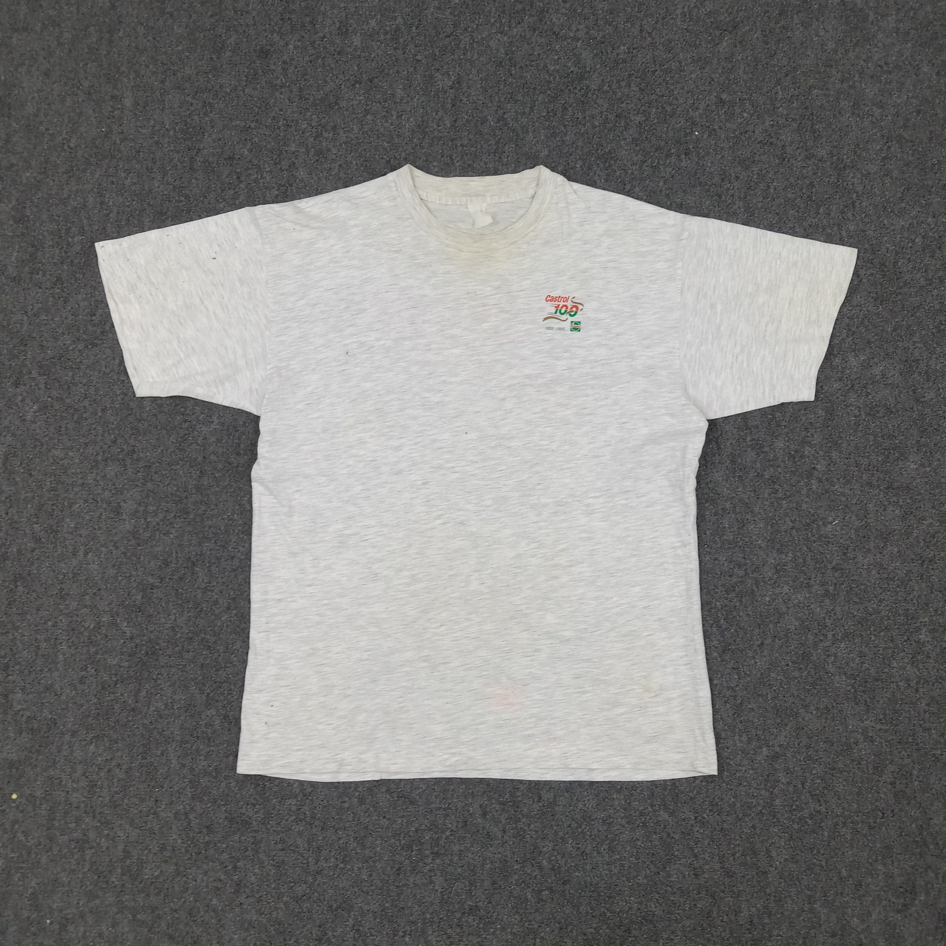 Vintage Castrol Racing Oil Lubricant Motorsports Tshirt Size US L / EU 52-54 / 3 - 3 Thumbnail