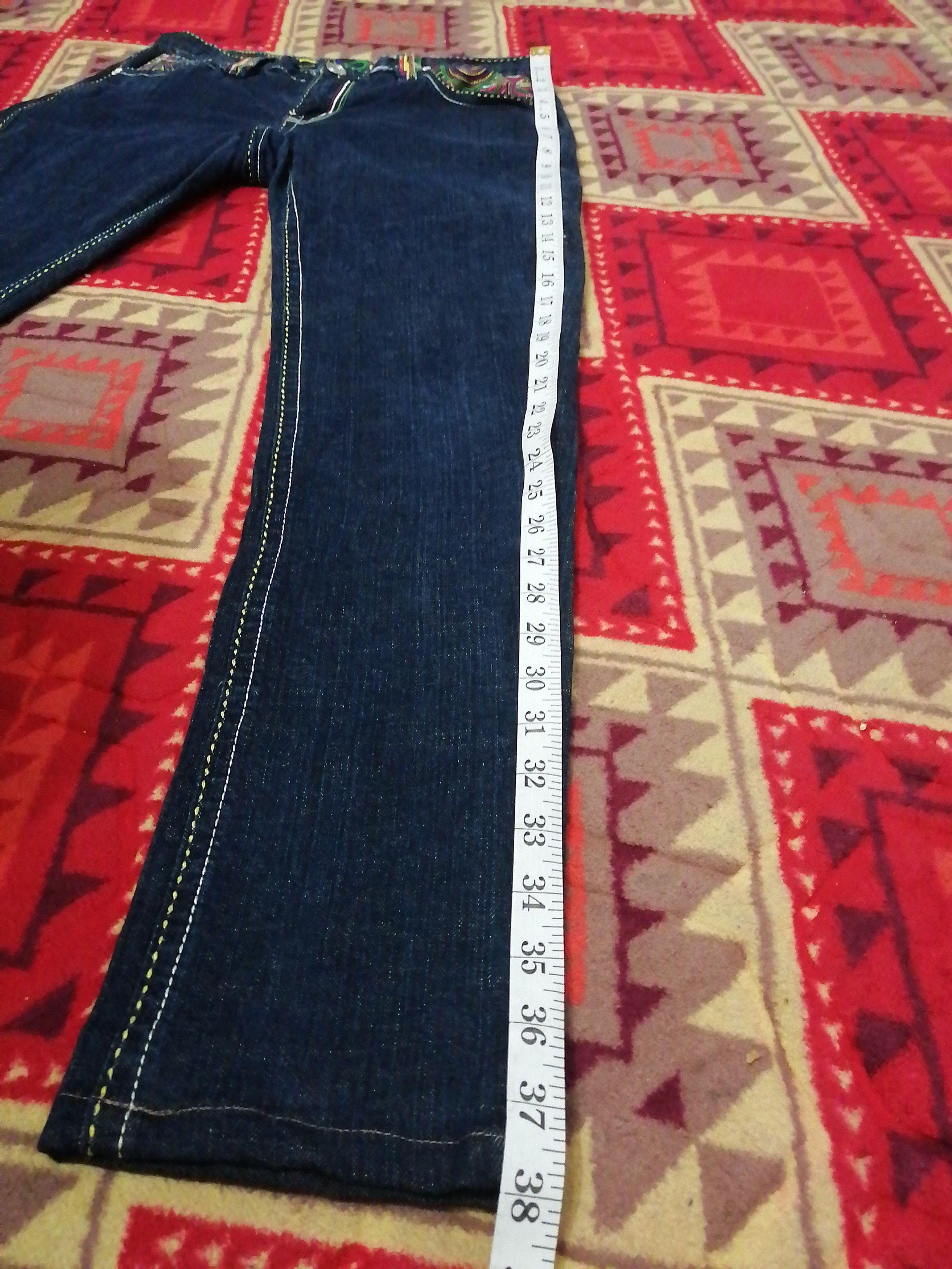 Coogi Coogi embroidered colourful jeans Size US 30 / EU 46 - 17 Thumbnail