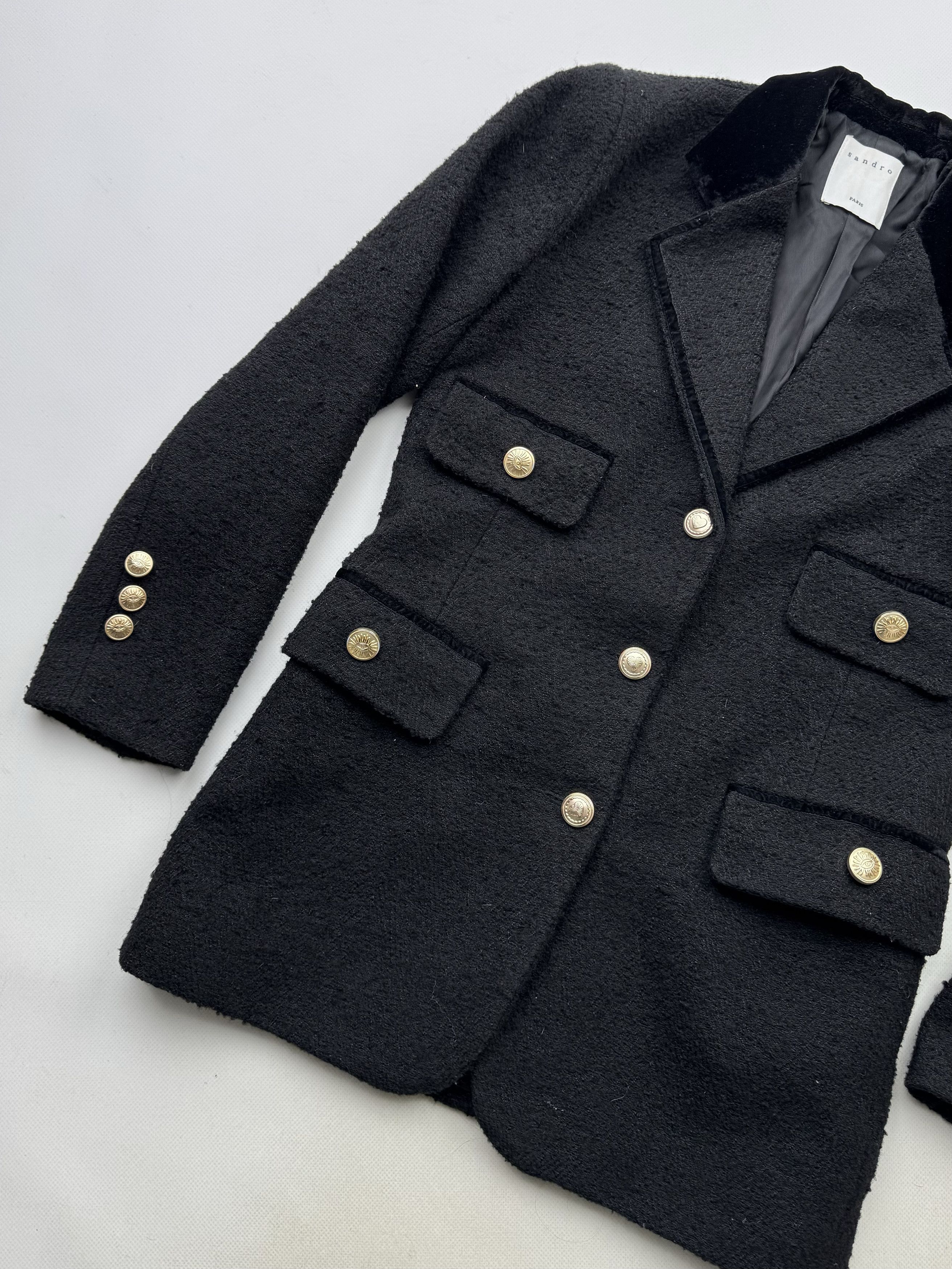 Sandro Sandro Coat (152) Size XS / US 0-2 / IT 36-38 - 2 Thumbnail