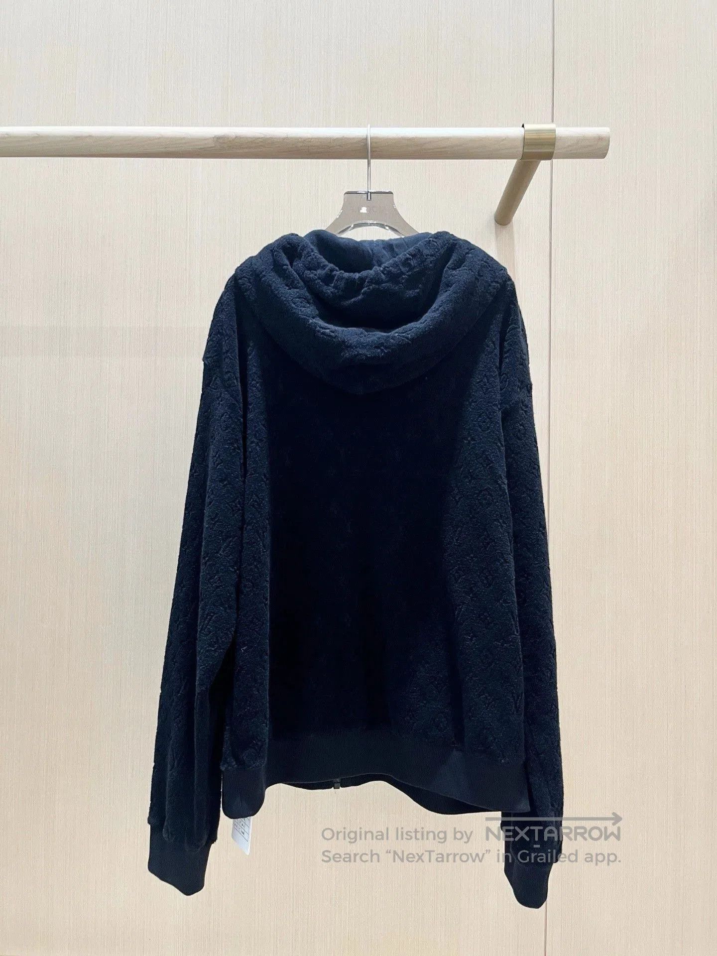 Louis Vuitton Black Zip-Up Hooded Sweatshirt. Size US L / EU 52-54 / 3 - 2 Thumbnail