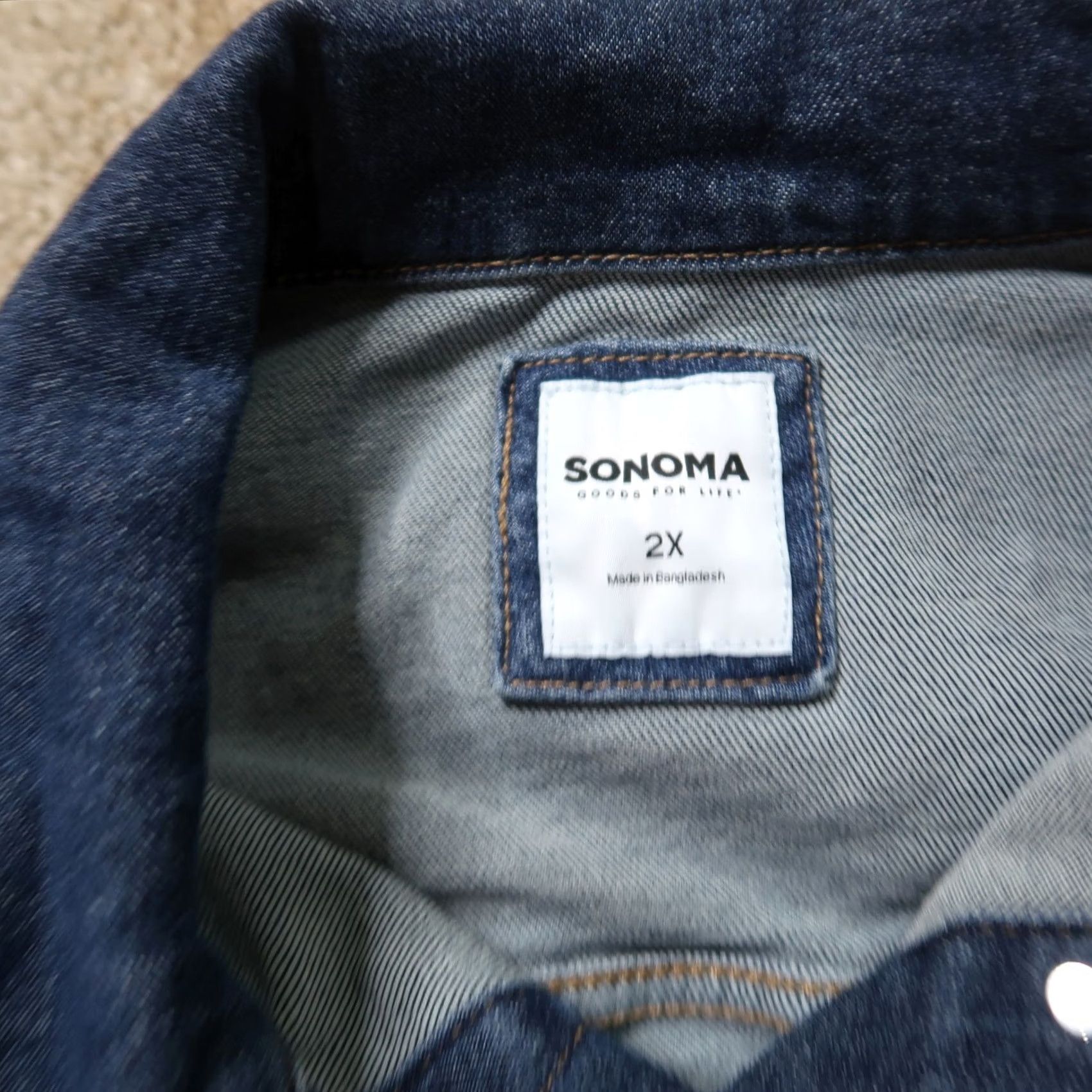 Denime VINTAGE not? (no) Size L / US 10 / IT 46 - 4 Thumbnail