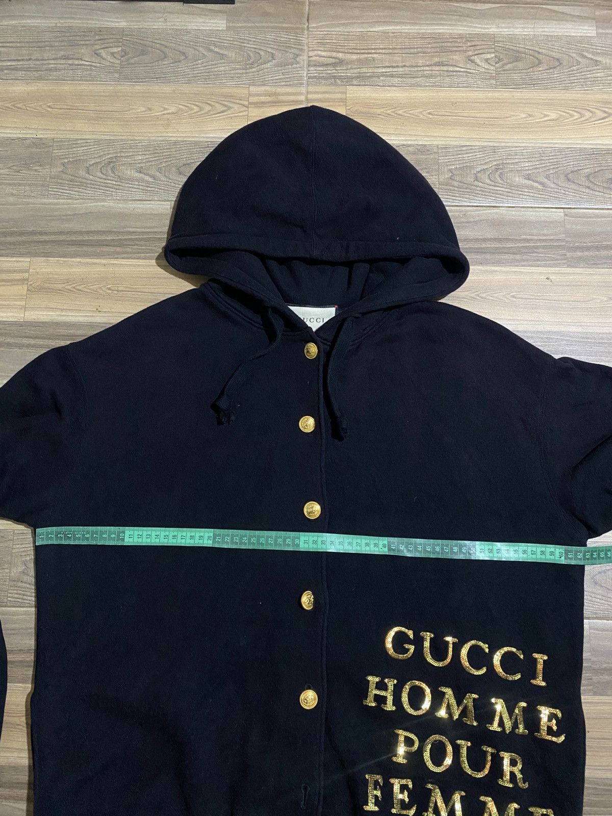 Gucci GUCCI HOMME POUR FEMME HOODIE Size L / US 10 / IT 46 - 13 Thumbnail