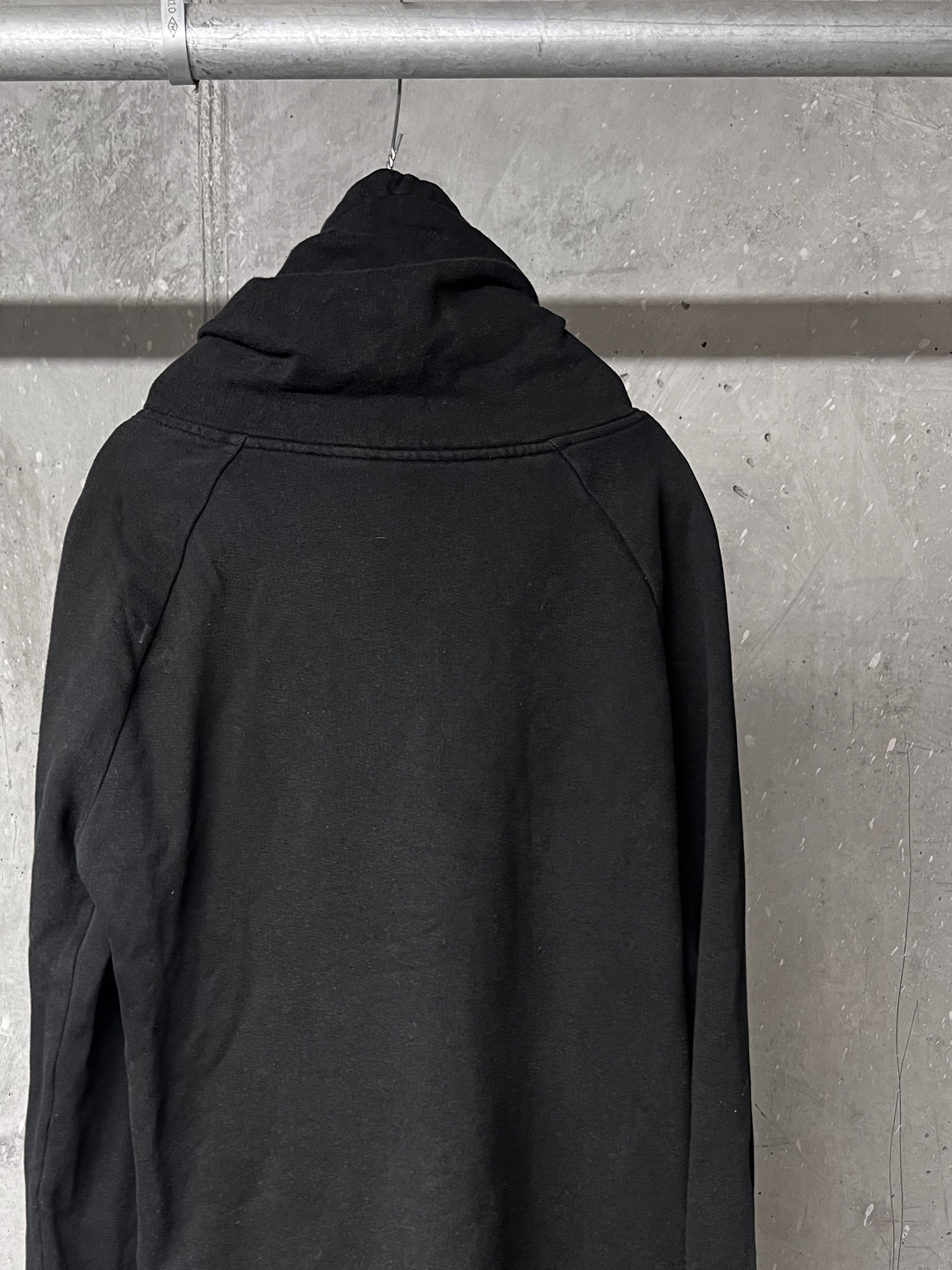Japanese Brand High neck architectural zip hoodie Size L / US 10 / IT 46 - 4 Thumbnail