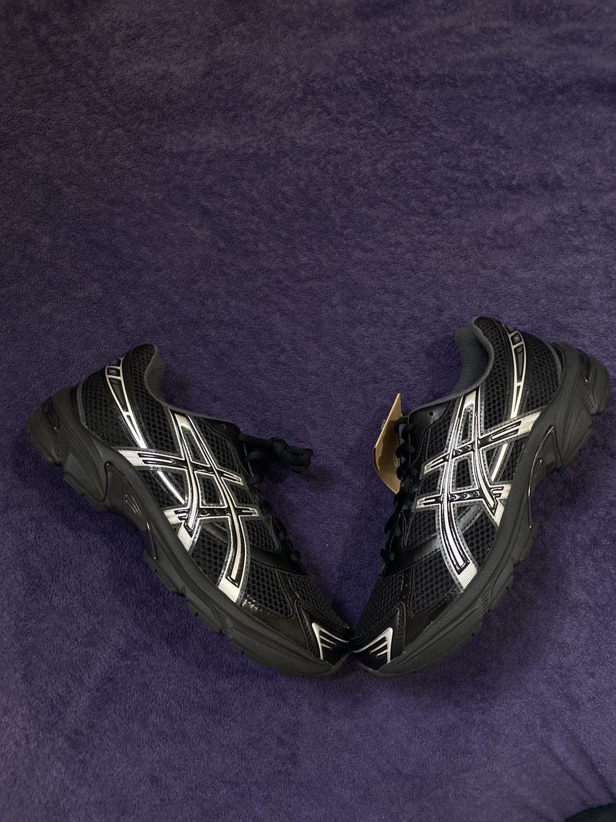 Asics ASICS Gel-1130 Black Pure Silver Size US 8 / EU 41 - 1 Thumbnail