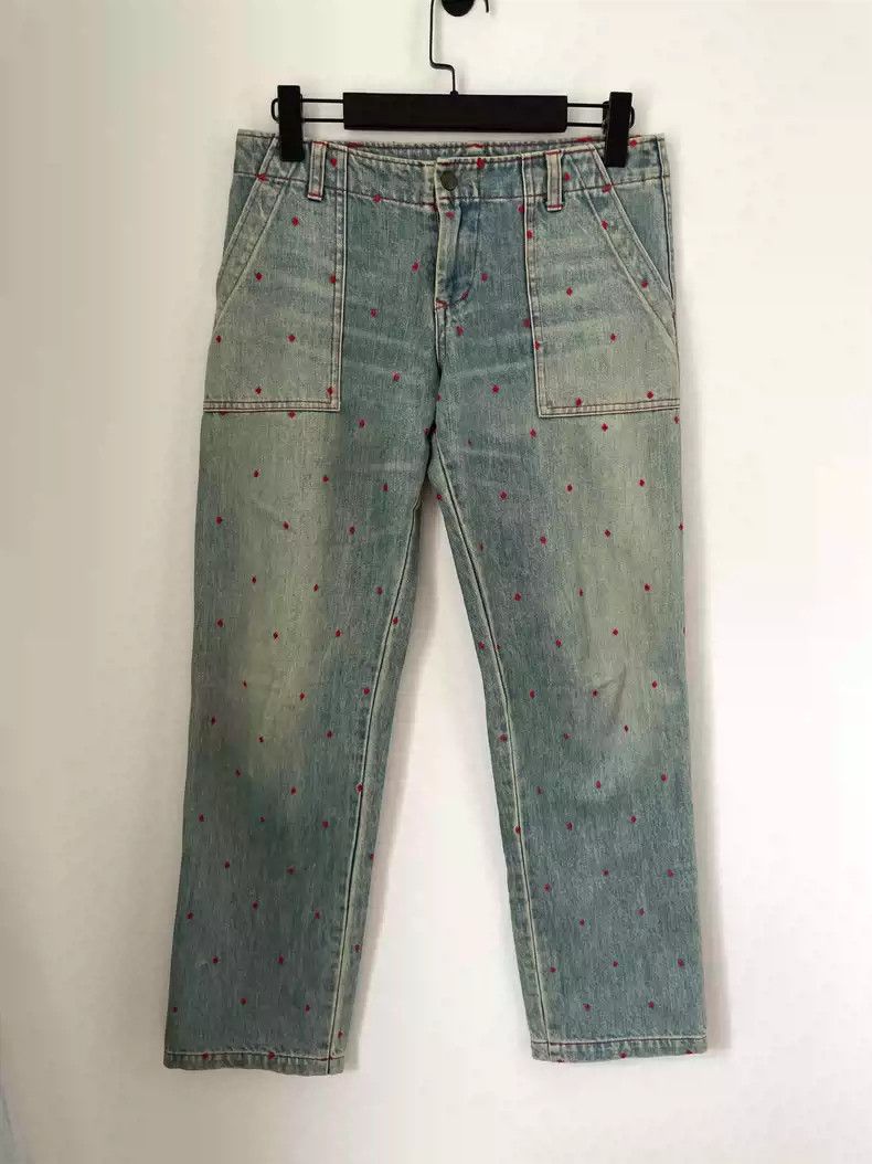 Undercover Undercover 2002SS "Haze" Diamond embroidered jeans Size US 30 / EU 46 - 1 Thumbnail