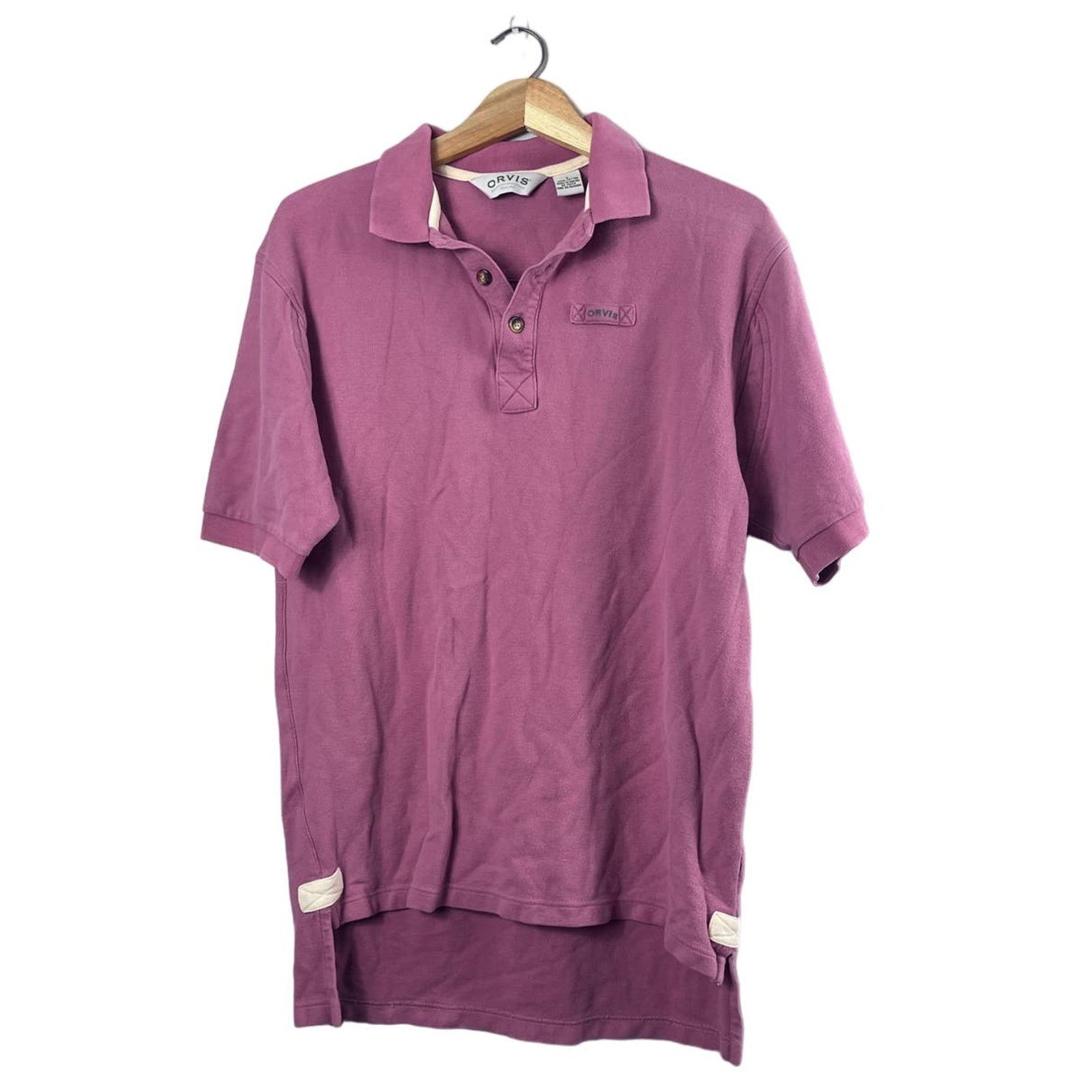 Orvis Men's Burgundy Orvis Polo Shirt S Size US S / EU 44-46 / 1 - 1 Thumbnail