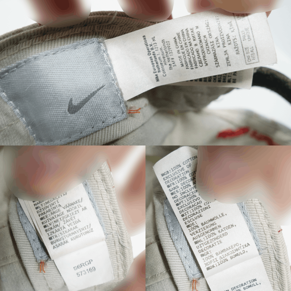 Nike 00S Swoosh Logo Sport Cap Size ONE SIZE - 7 Thumbnail