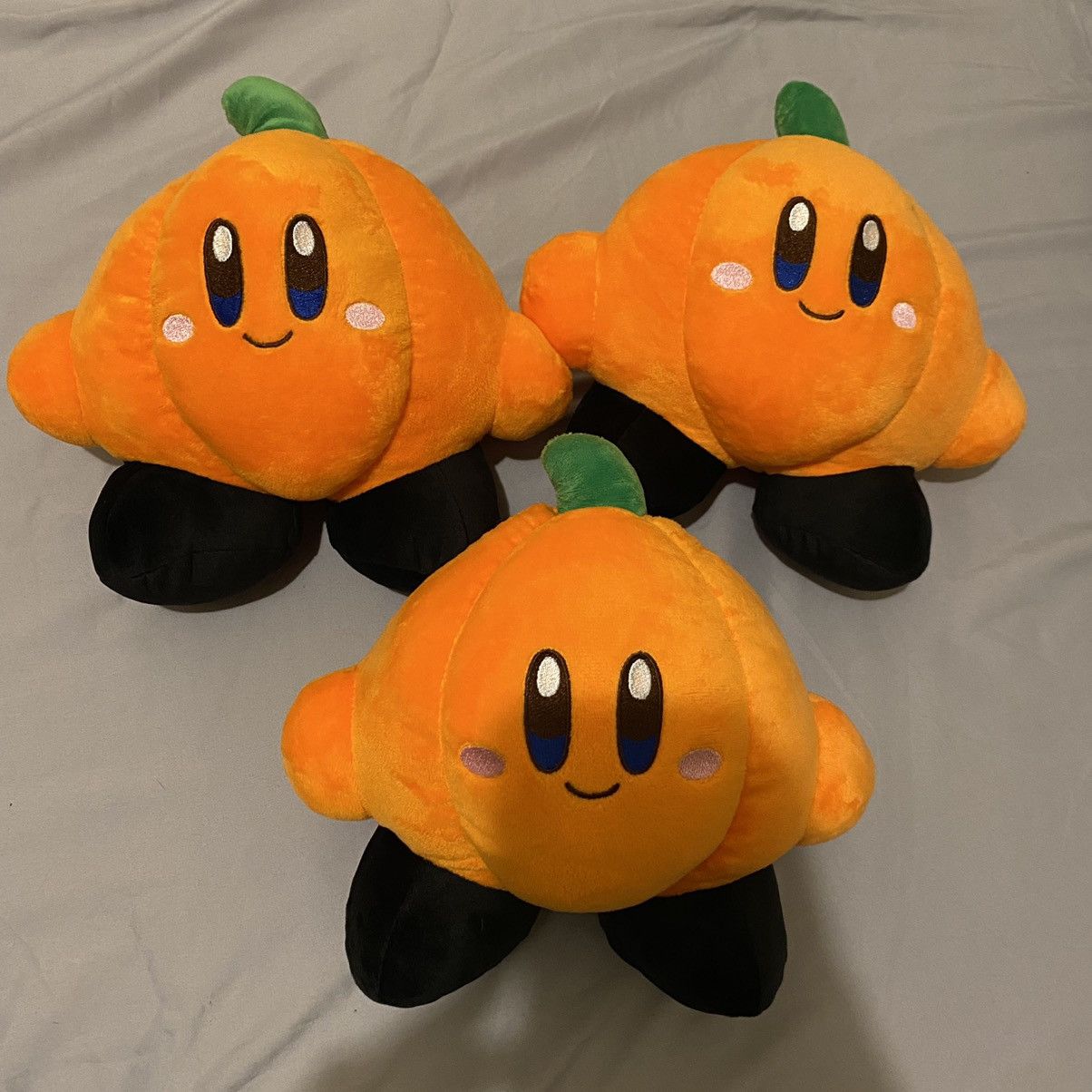 Fake Tree Kirby Pumpkin Plushy