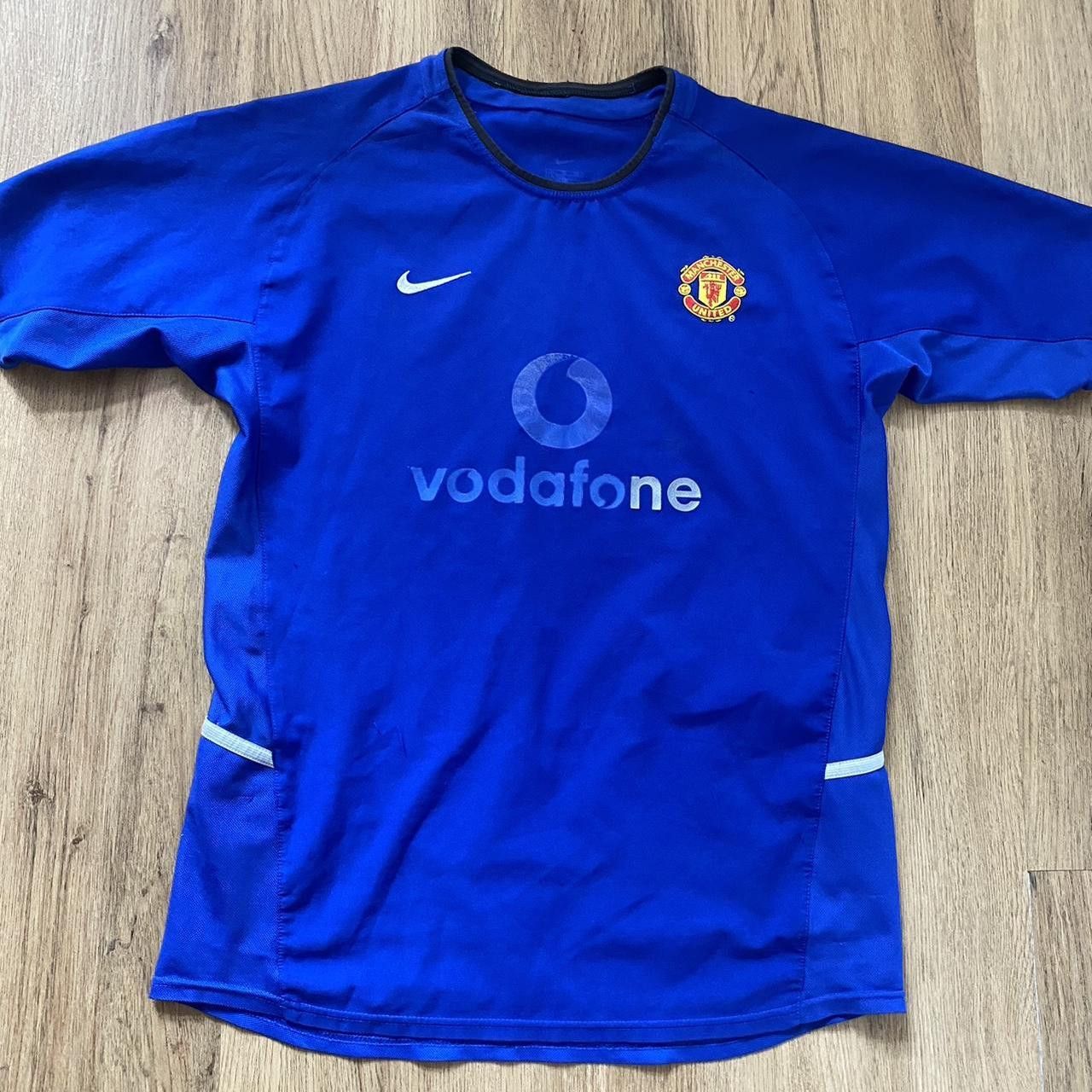Nike 2002-04 *7 David Beckham Away Manchester United Nike