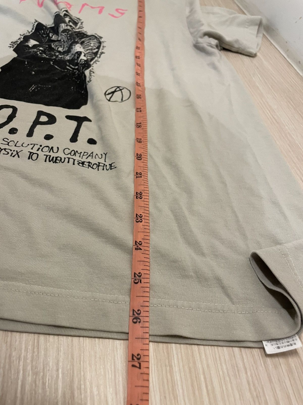 Beams Japan Anarchy Beams P.O.P.T Goodluckfix Punk Style Tee Size US M / EU 48-50 / 2 - 9 Thumbnail