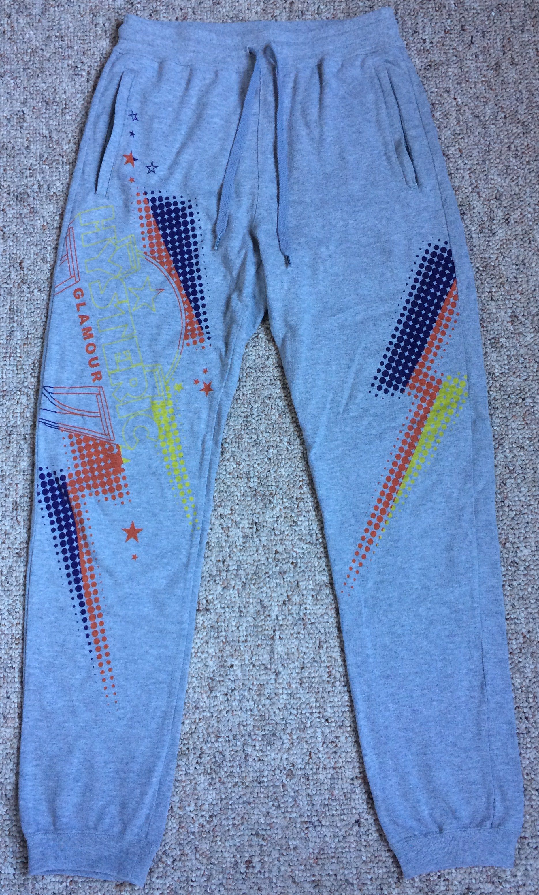 Hysteric Glamour Hysteric Glamour Thunderbolt Logo Sweatpants Size US 30 / EU 46 - 1 Thumbnail