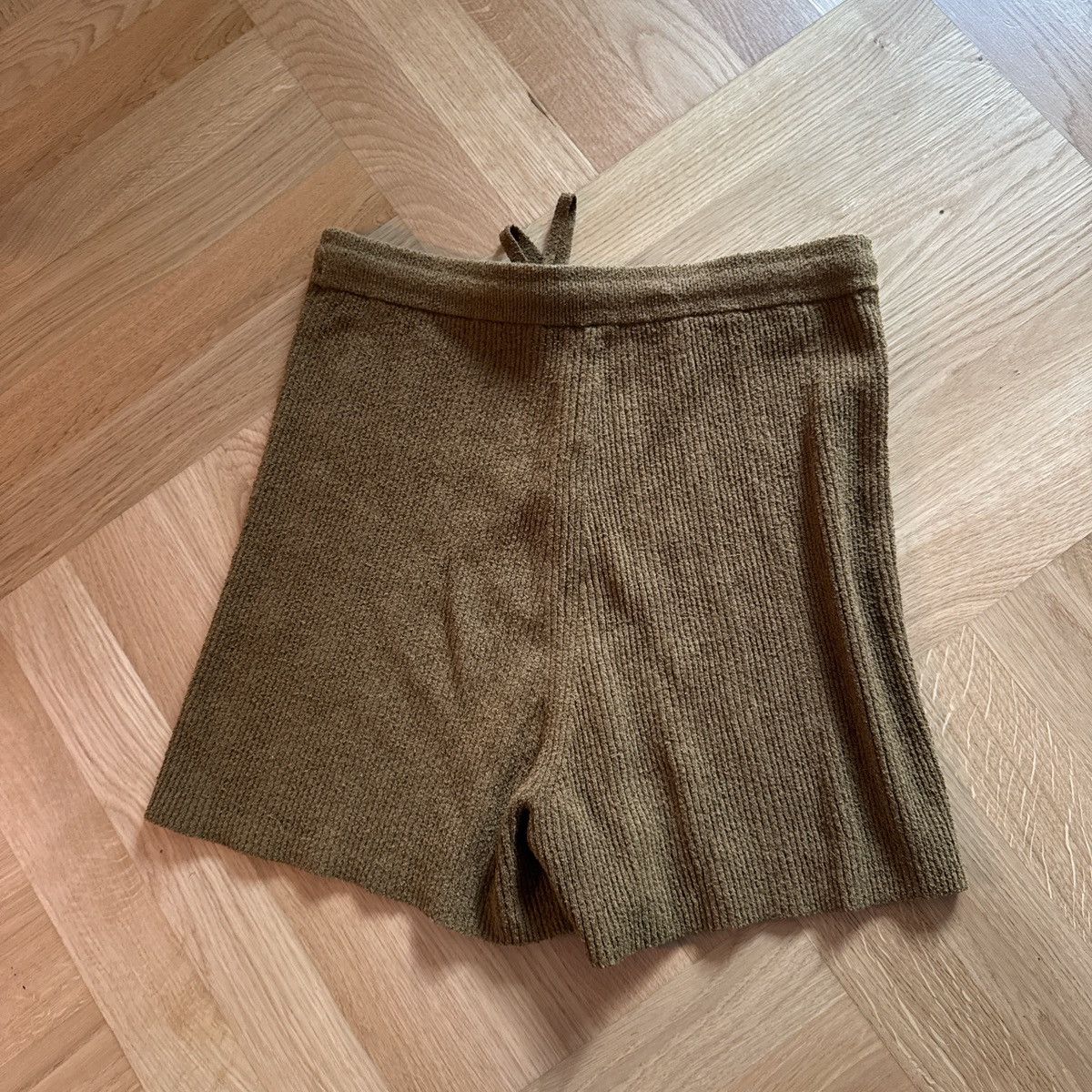 Nanushka Nanushka Drawstring Bouclé Shorts Size US 33 - 2 Thumbnail