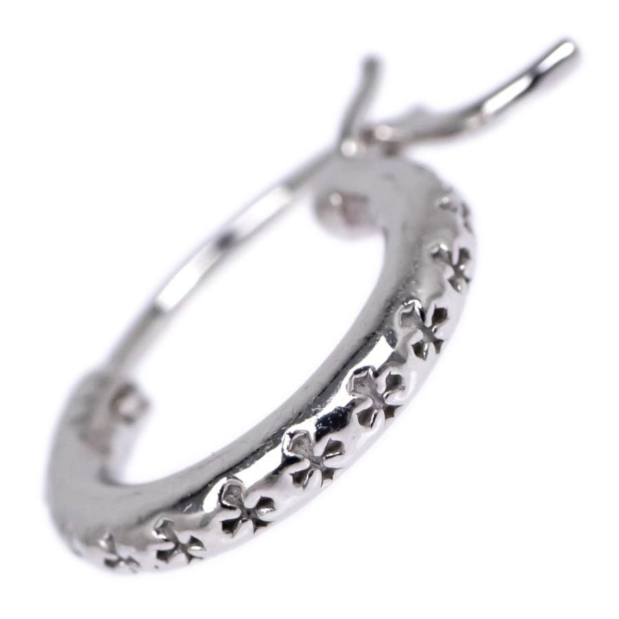 Chrome Hearts chrome hearts 18K White Gold TFL hoop earring Size ONE SIZE - 8 Thumbnail