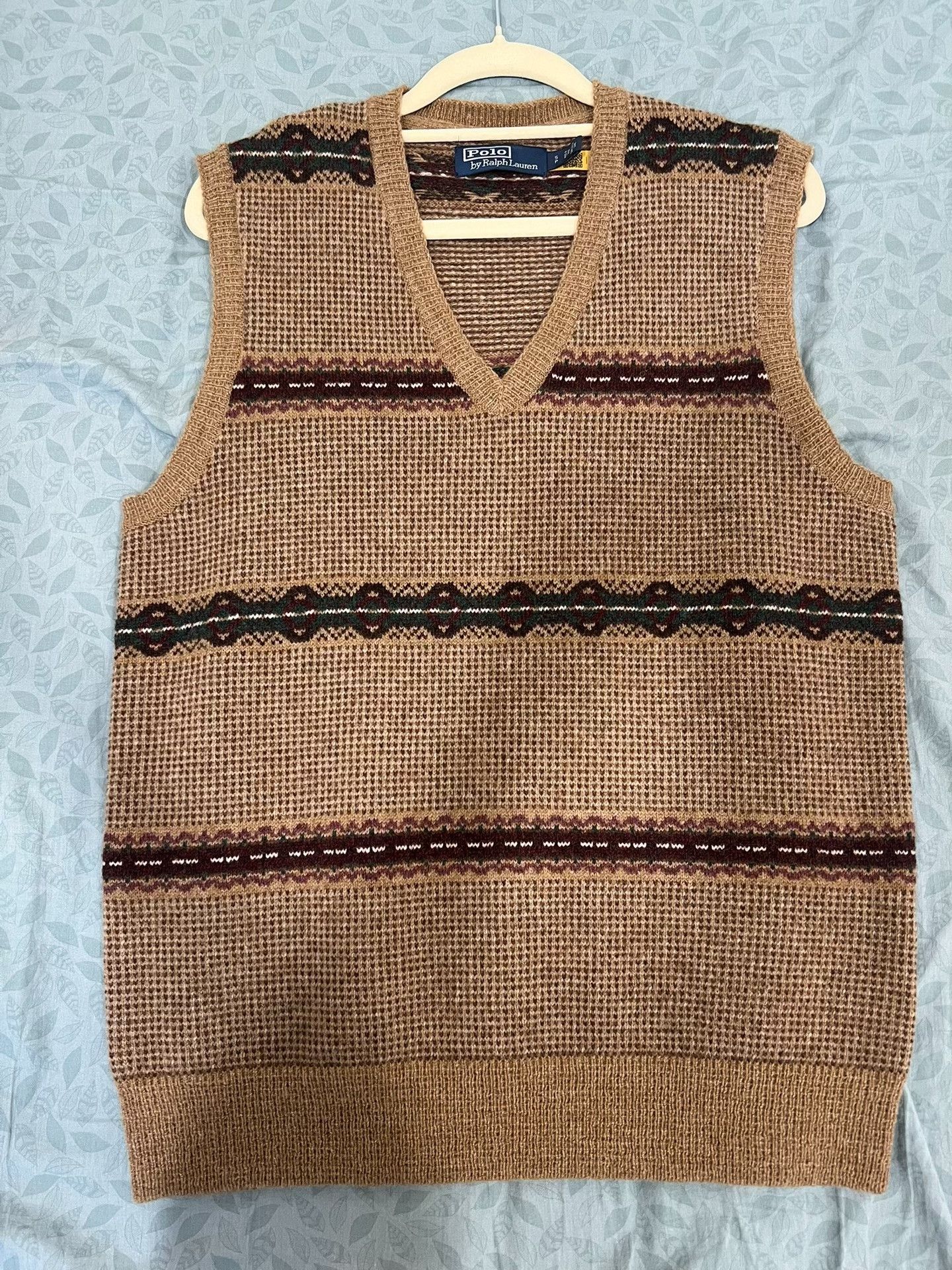Polo Ralph Lauren Polo Ralph Lauren Vintage Fair Isle Wool Vest Size US S / EU 44-46 / 1 - 1 Thumbnail