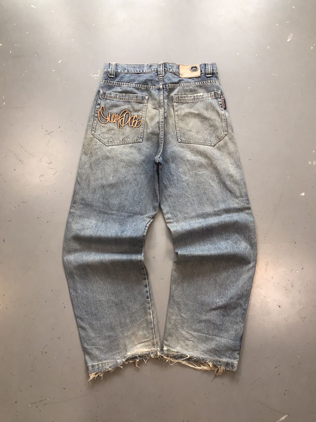 Snoop Dogg × Vintage Vintage snoop dogg embroidered distressed denim Size US 34 / EU 50 - 2 Thumbnail