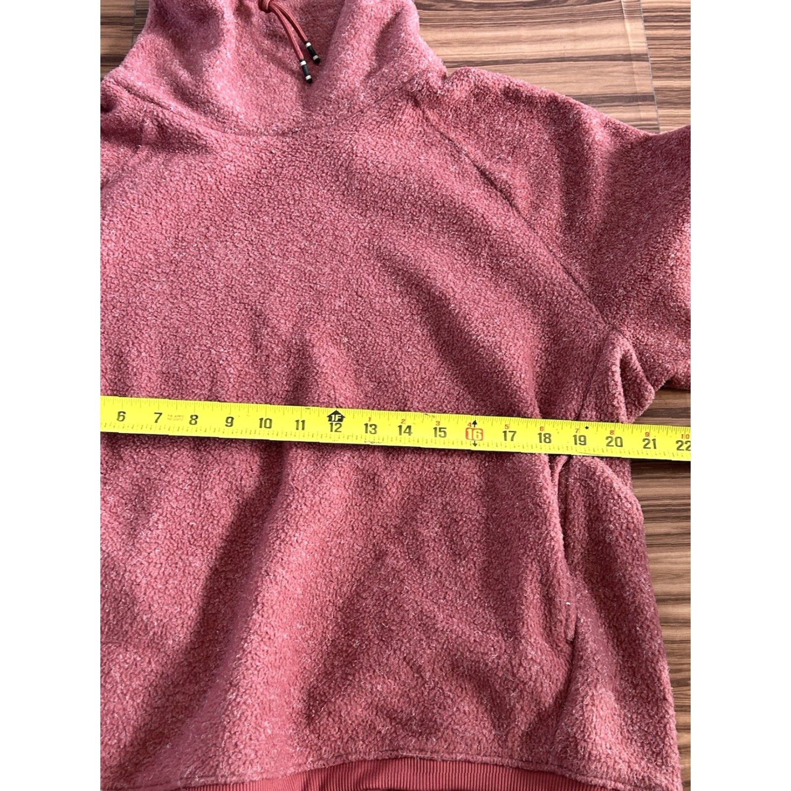 Nike Nike Therma-FIT Cowl Neck Fleece Pullover Women's L Pink Solid Logo Knit-Style Casual Sweater Size L / US 10 / IT 46 - 3 Thumbnail