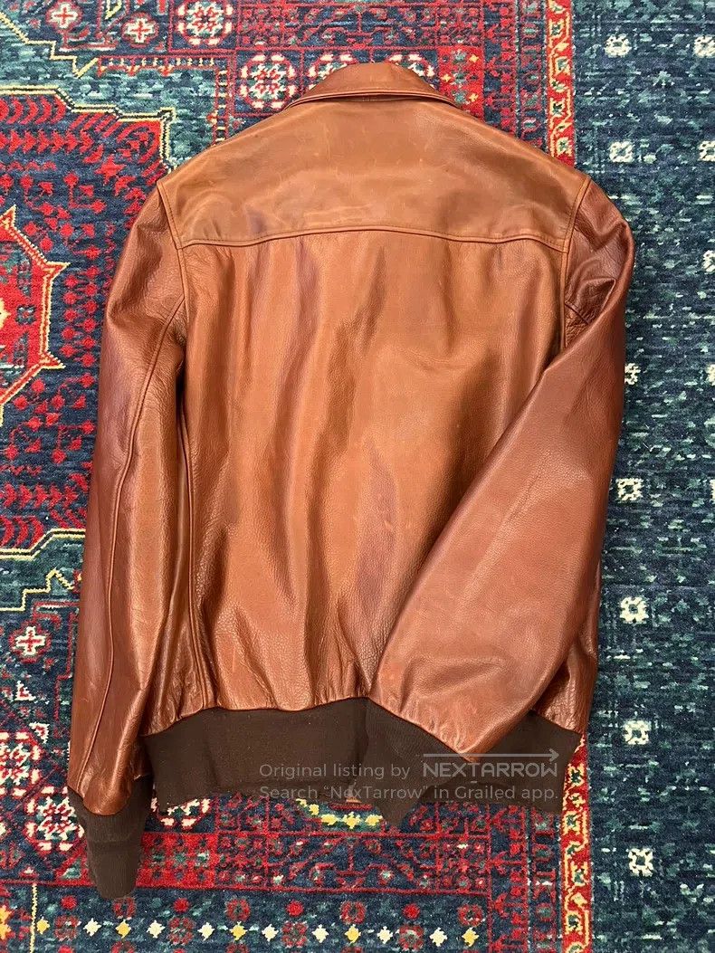 Schott Schott A2 flight leather jacket Size US M / EU 48-50 / 2 - 5 Thumbnail