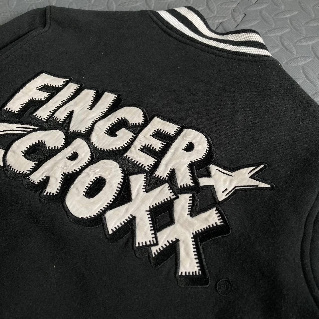 Fingercroxx City Star Patch Sleeves Varsity Jacket Size US XS / EU 42 / 0 - 7 Thumbnail