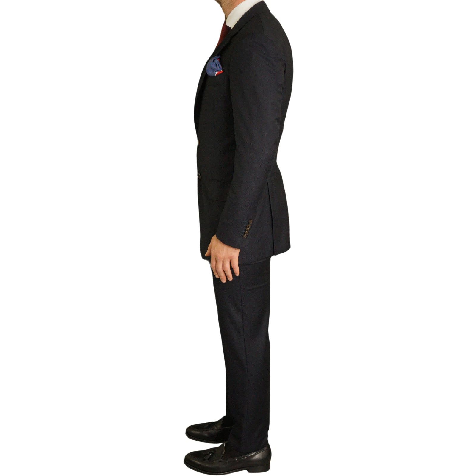 Suitsupply Men Suitsupply Suit Washington Notch Lapel Half Lined US42L Size 42L - 4 Thumbnail