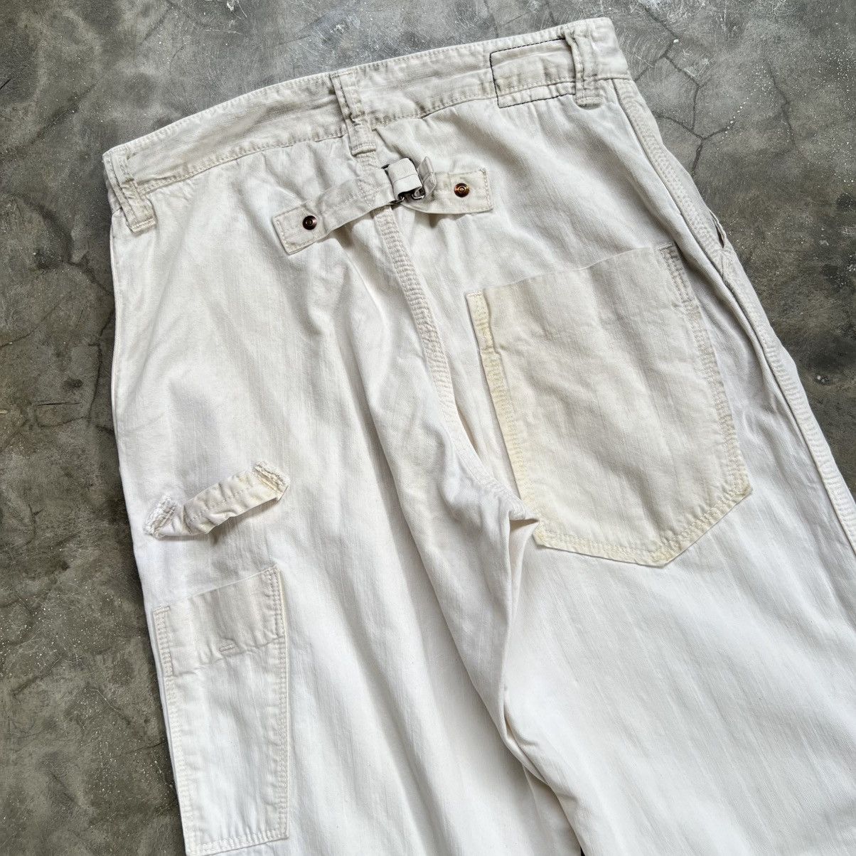 Kapital Kato Teamkit Japan Kapital Buckle Back Straight Fit Pants Size US 28 / EU 44 - 4 Thumbnail