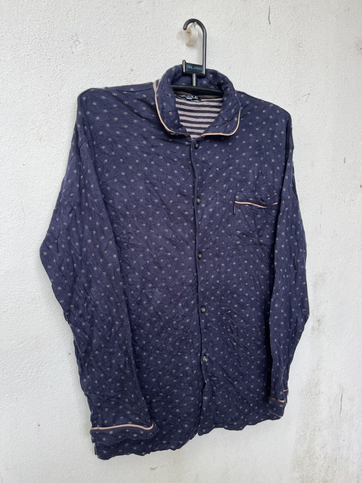 Nicole Club 💥Fullprinted NICOLE MEN Button Ups Luxurious Wear Size US M / EU 48-50 / 2 - 2 Thumbnail