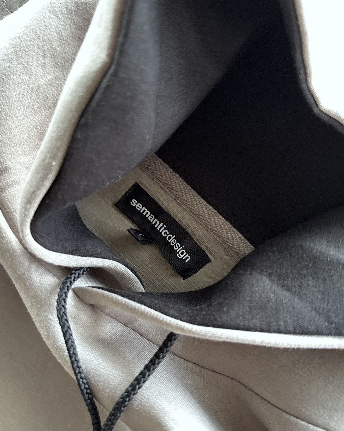 semanticdesign Semantic Design Two Toned Hoodie Size US L / EU 52-54 / 3 - 3 Thumbnail