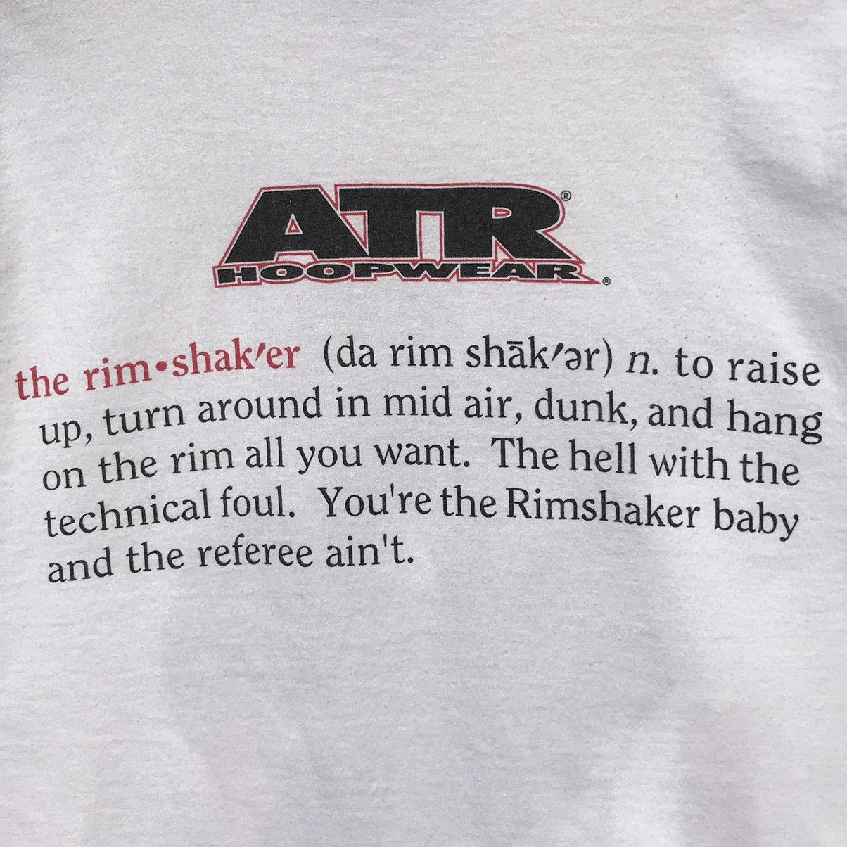Reebok × Vintage Vintage 90s Reebok The Rim Shaker Nba Shirt Size US M / EU 48-50 / 2 - 12 Thumbnail