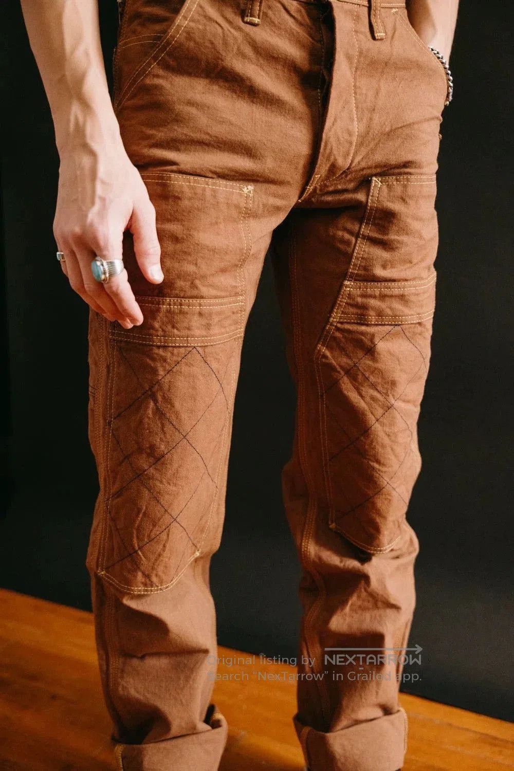 Samurai Jeans SAMURAI MOTOR PSYCHO Cargo Pants. Size US 32 / EU 48 - 3 Thumbnail