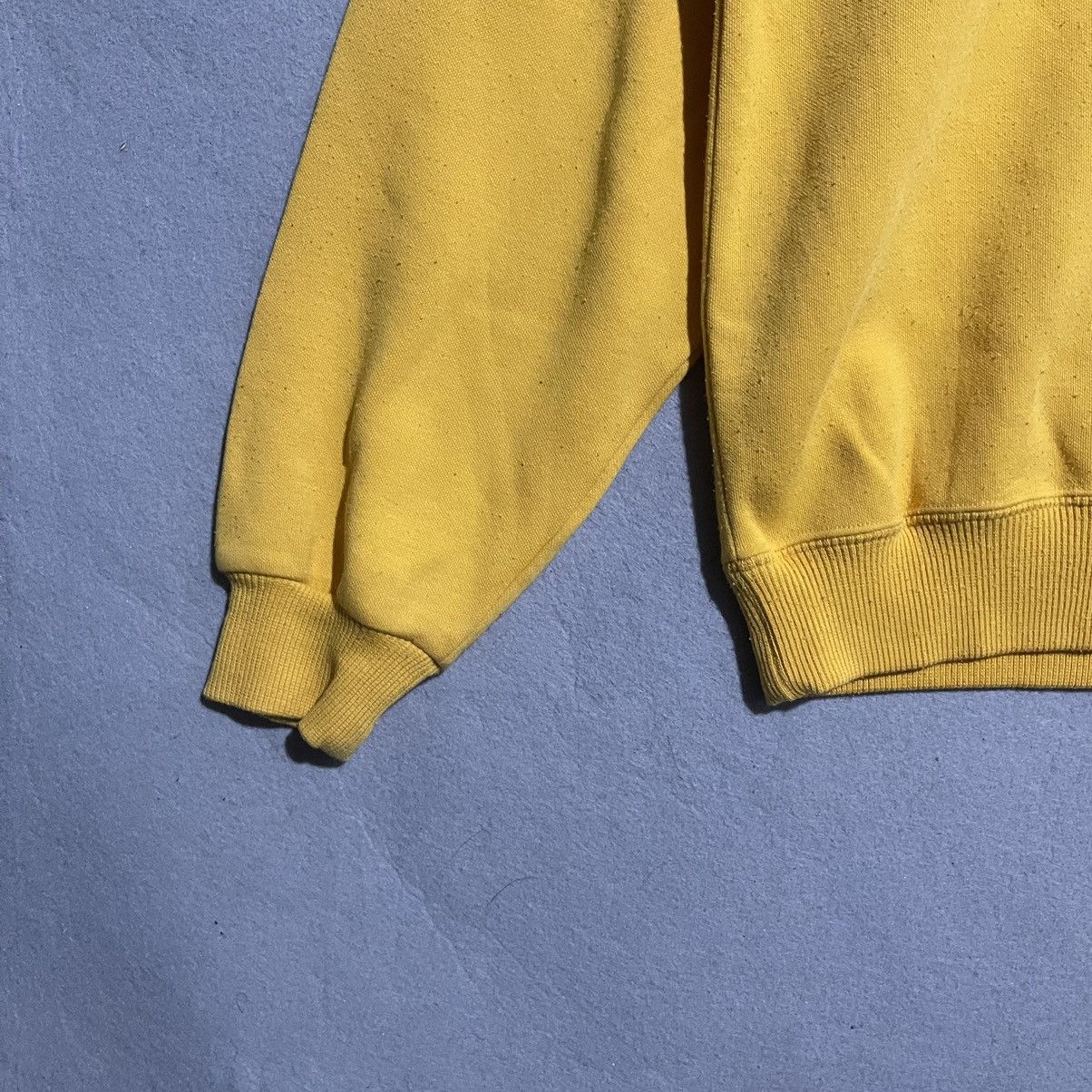 Vintage Vintage 90s Santaworld Sweden Rugby Sweatshirt Yellow/Grey Size US M / EU 48-50 / 2 - 5 Thumbnail