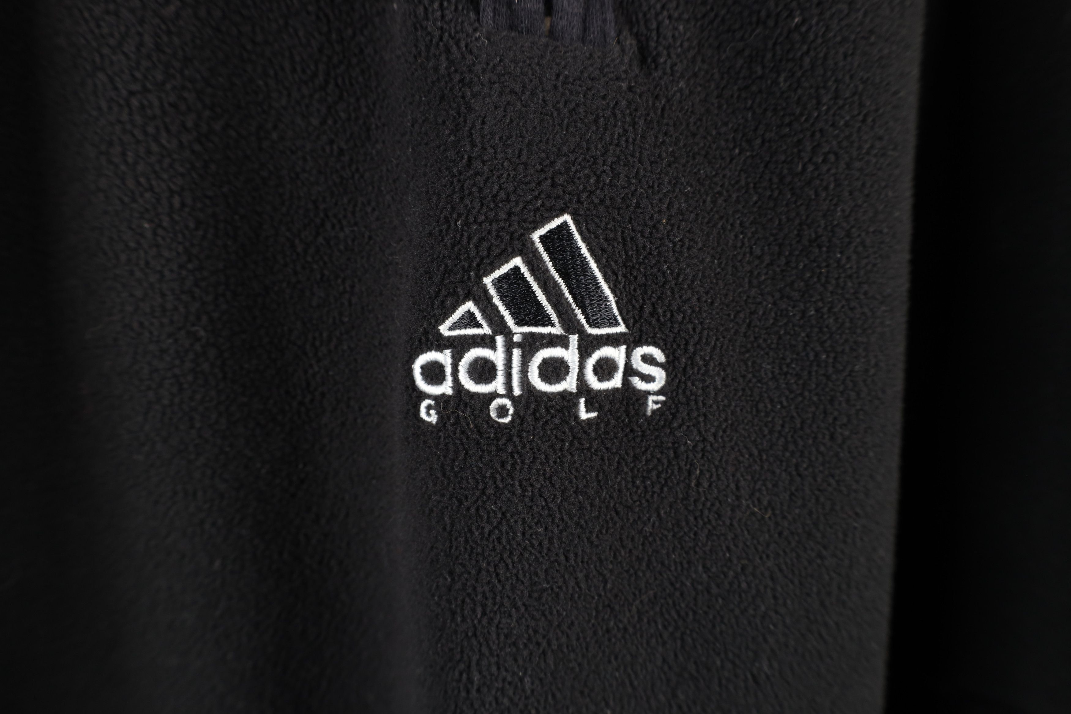 Adidas Vintage 90s Adidas Golf Half Zip Fleece Pullover Sweater Size US S / EU 44-46 / 1 - 4 Thumbnail