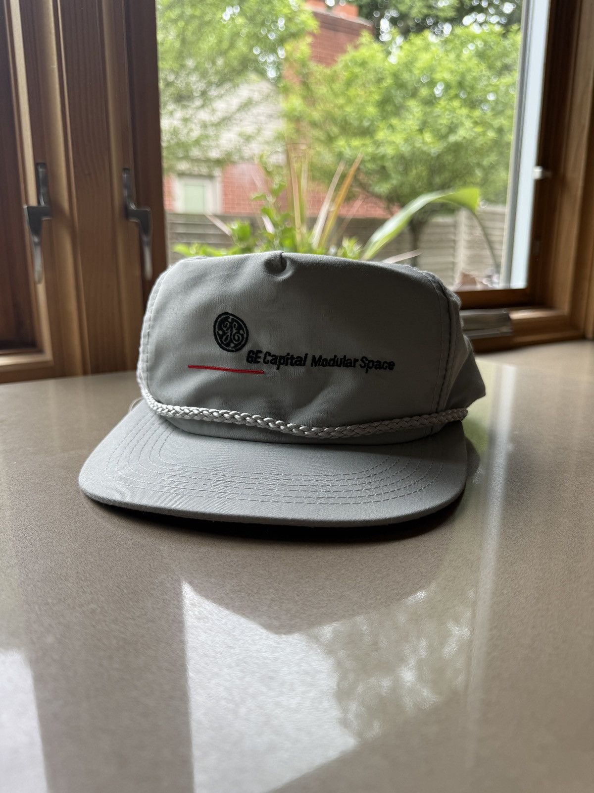 Vintage Vintage 90s GE Capital Modular Space Snapback Rope Hat Size ONE SIZE - 1 Thumbnail