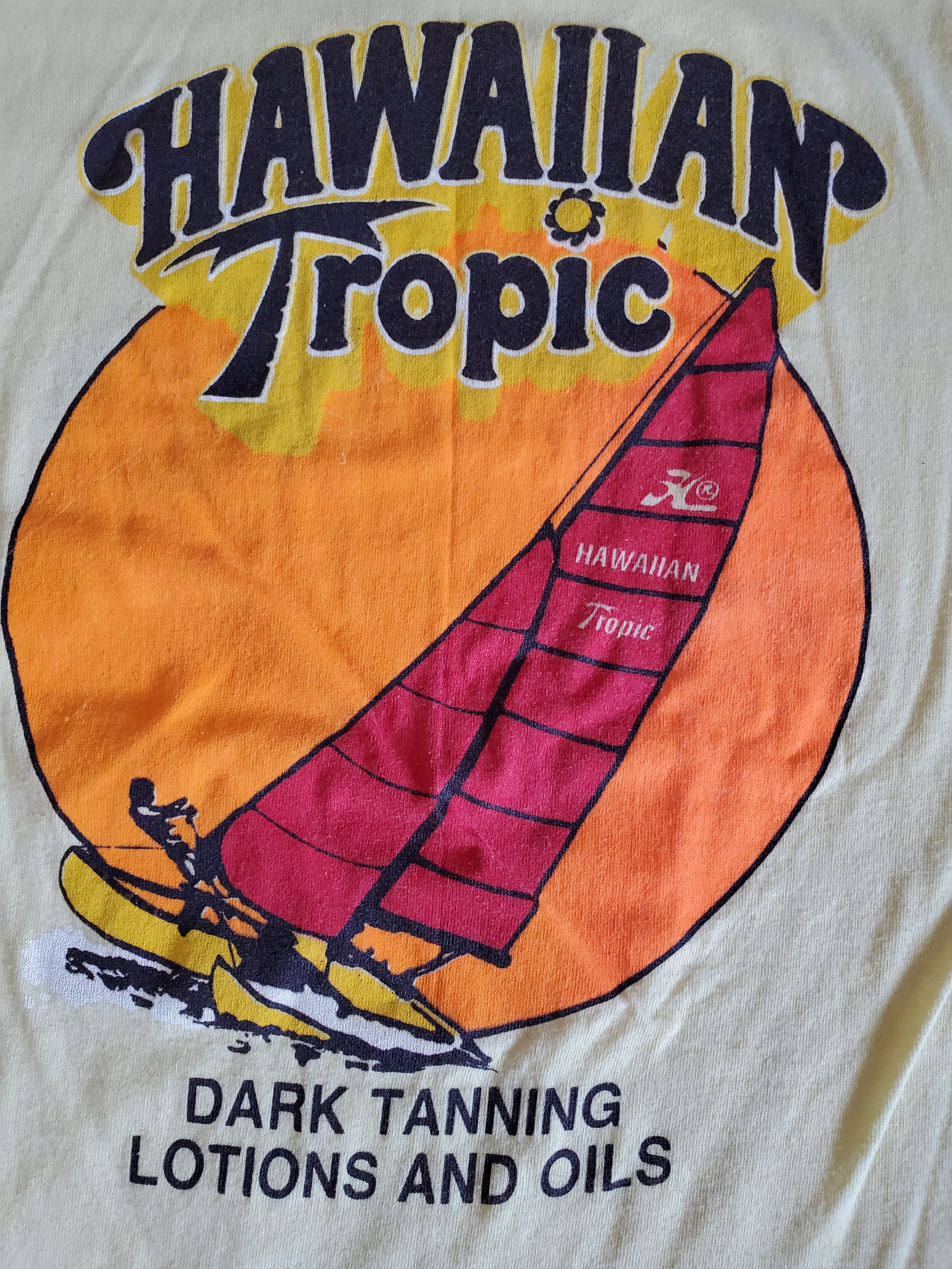 Vintage Hawaiian tropic sailing bikini hollywood beach sun tan Size US M / EU 48-50 / 2 - 3 Thumbnail