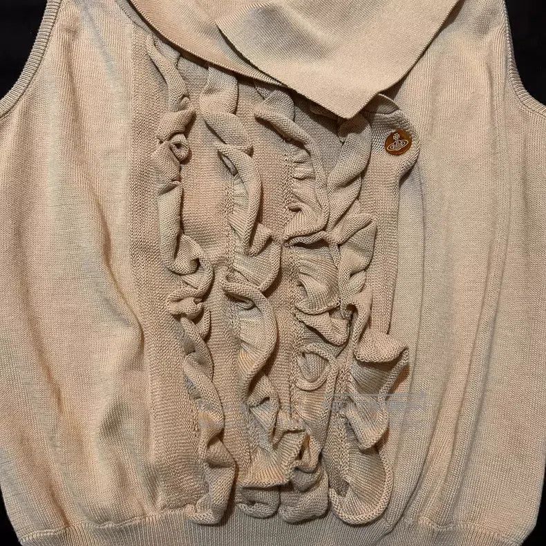 Vivienne Westwood Vivienne Westwood Saturn Buckle Asymmetric Knit Sweater Ve Size S / US 4 / IT 40 - 4 Thumbnail