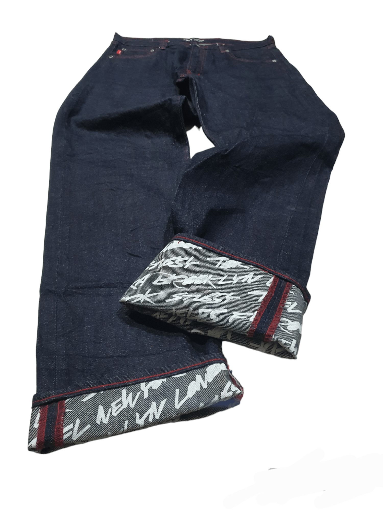 Rare!🔥 Vintage Stussy × Futura Laboratories Denim Jeans