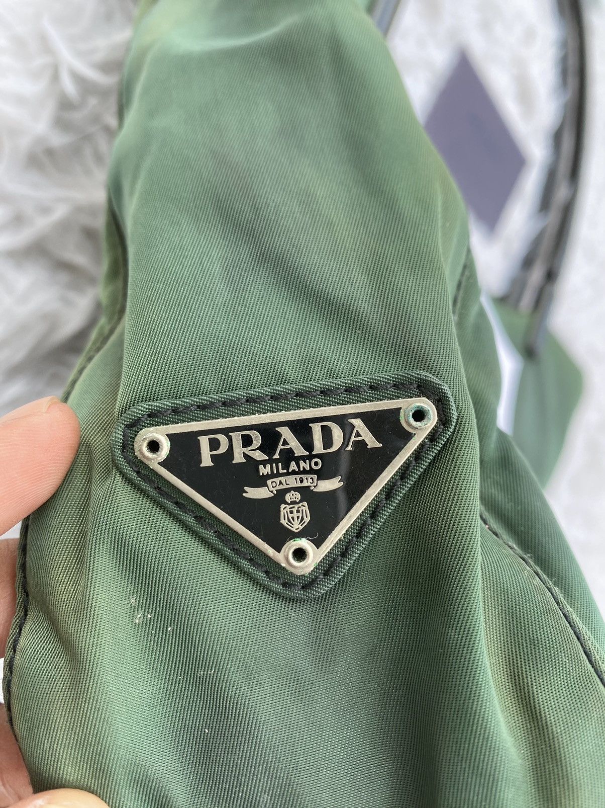 Prada Rare Vintage 1998 PRADA 100% Authentic Tote Bag Size ONE SIZE - 17 Thumbnail