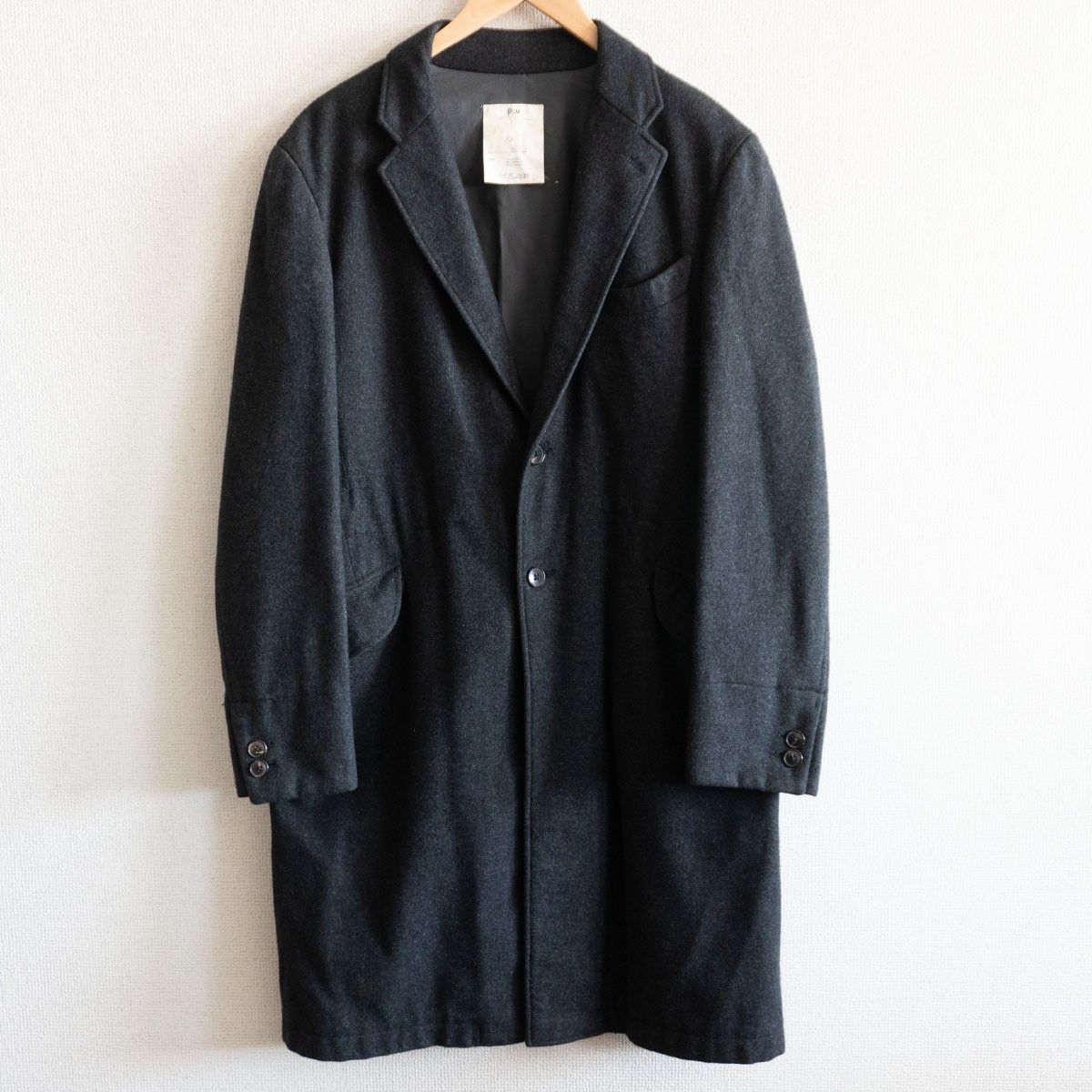 Vintage PPCM Cashmere Chester coat Gray Size 2 Size US M / EU 48-50 / 2 - 1 Thumbnail