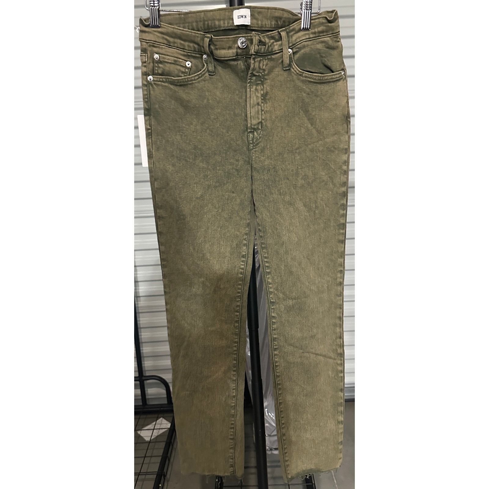 Edwin Edwin | Bree Fern Acid Wash Jean Retro Size 28" / US 6 / IT 42 - 4 Thumbnail