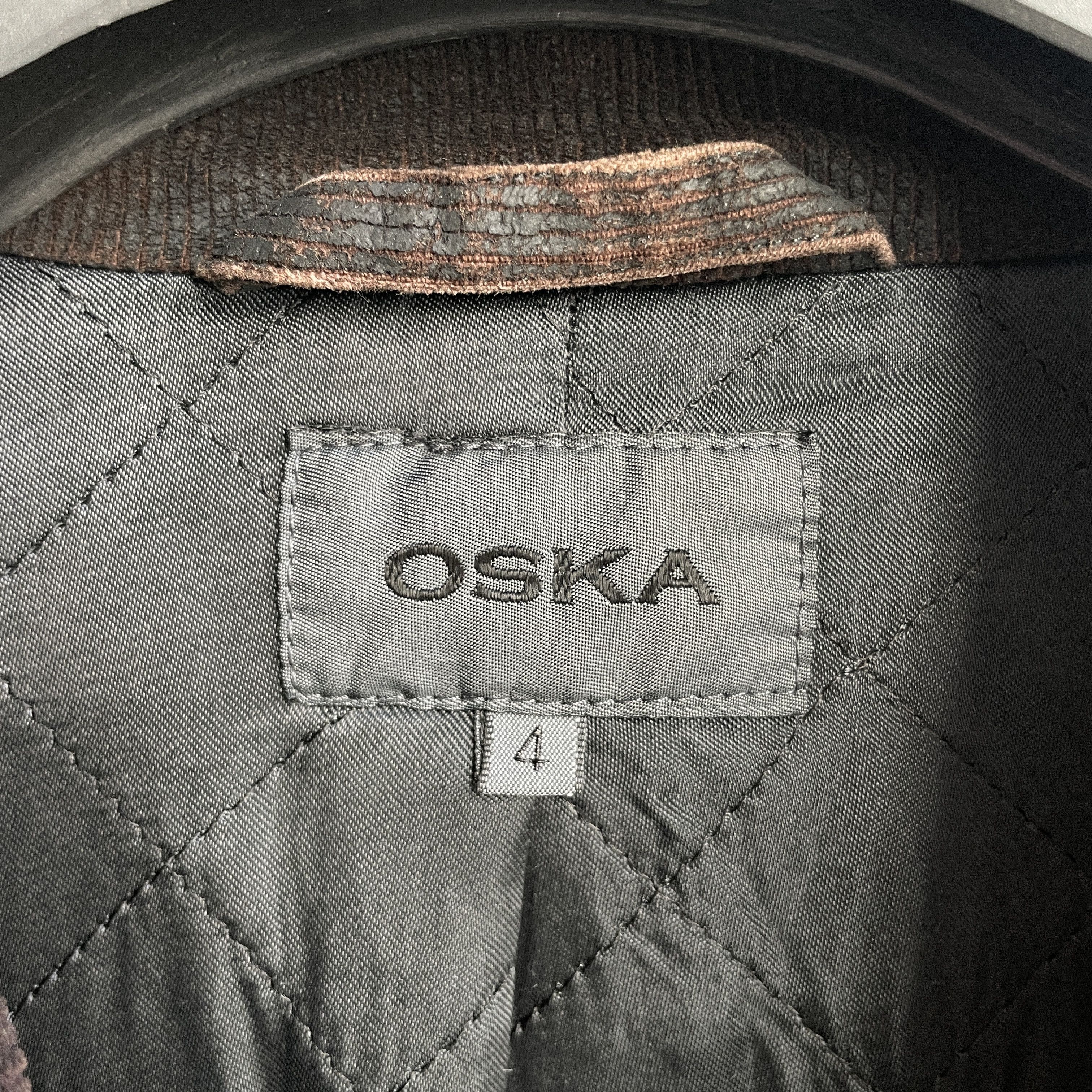 Other Vintage OSKA Rubberized Corduroy Burgundy Brown Coat Size US XL / EU 56 / 4 - 12 Thumbnail