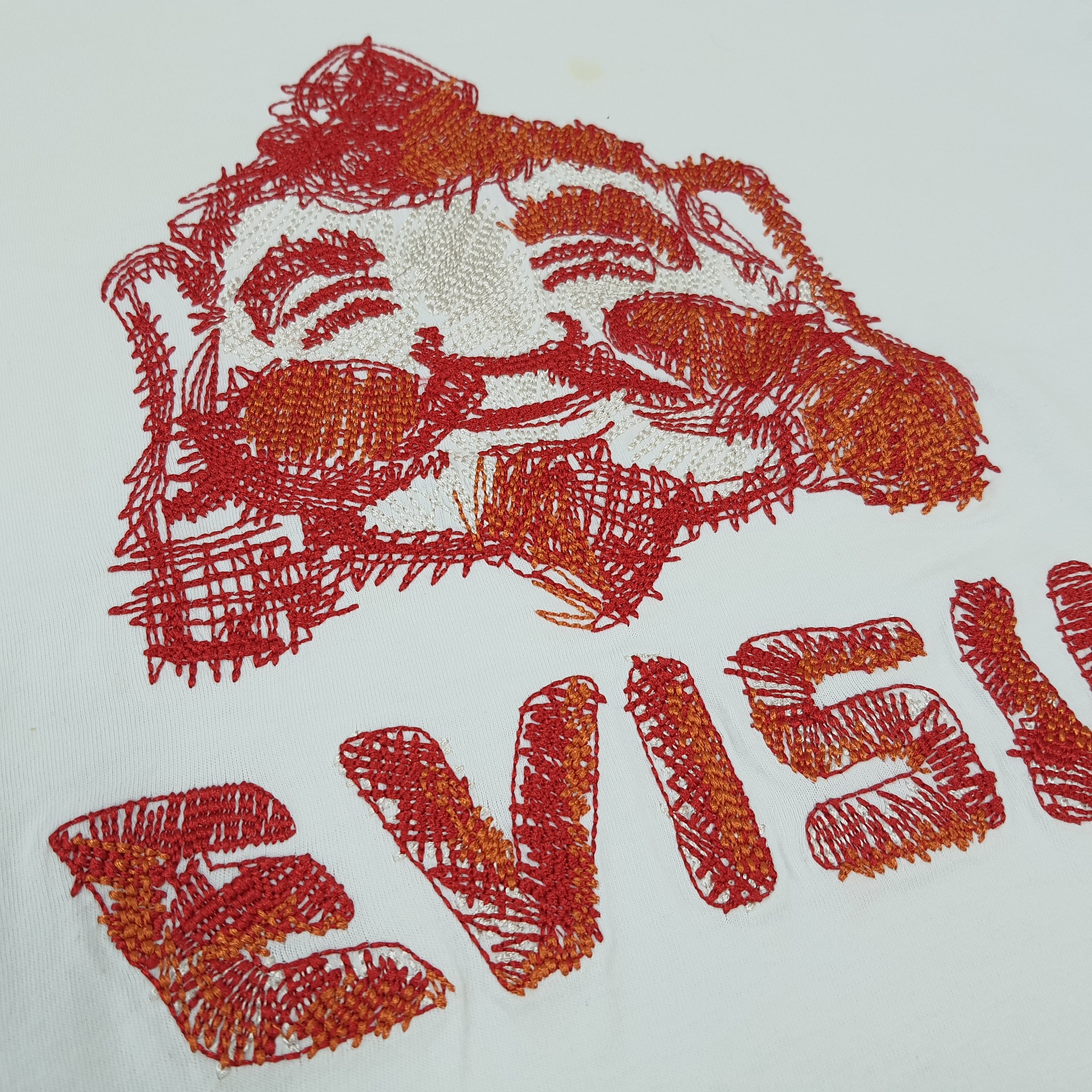 Evisu × Japanese Brand × Vintage Vintage Evisu Embroidered Japanese Brand Tshirt Size US M / EU 48-50 / 2 - 2 Thumbnail