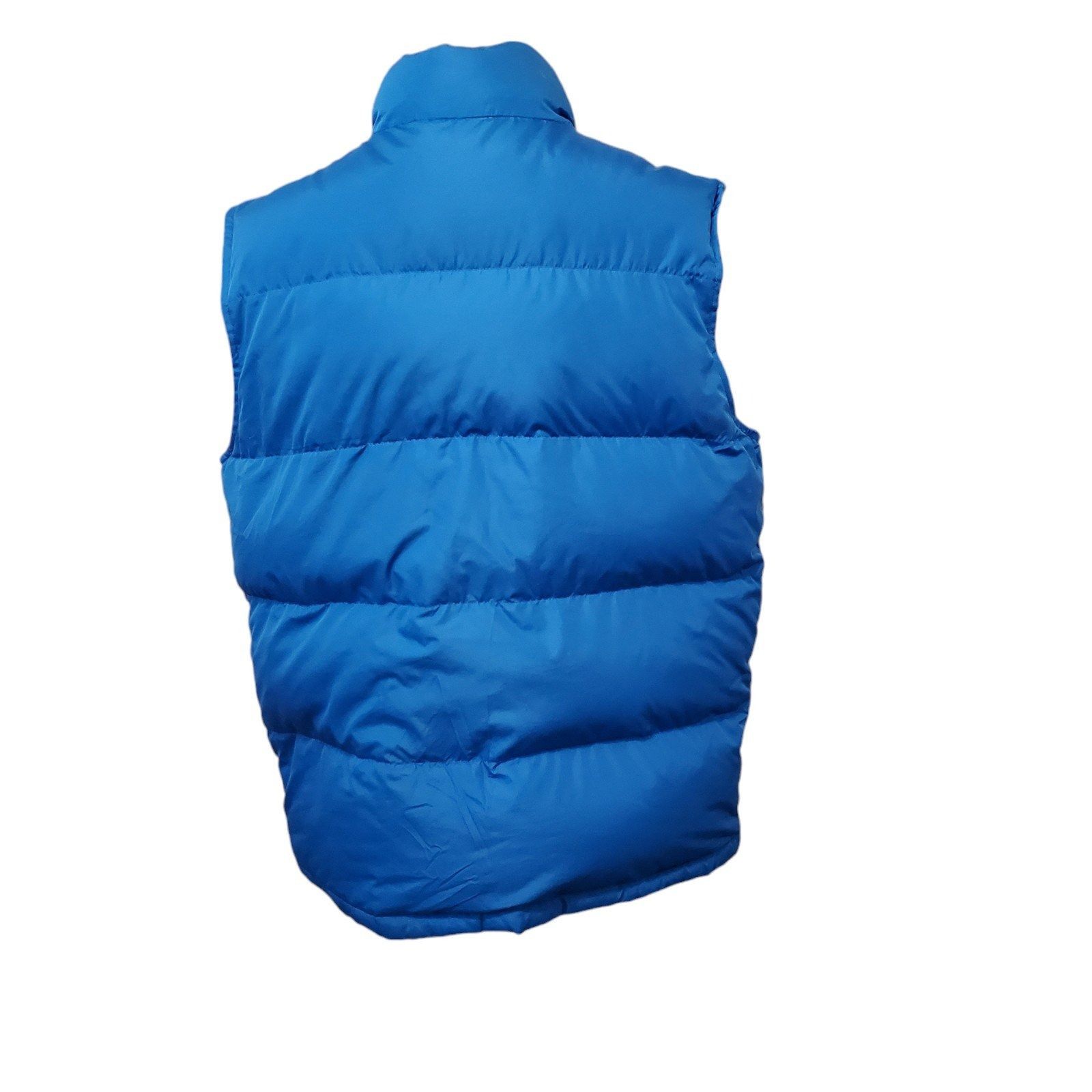 Lands' End Lands' End Puffer Vest Packable Unisex Down Feather Vest Blu Size US L / EU 52-54 / 3 - 3 Thumbnail
